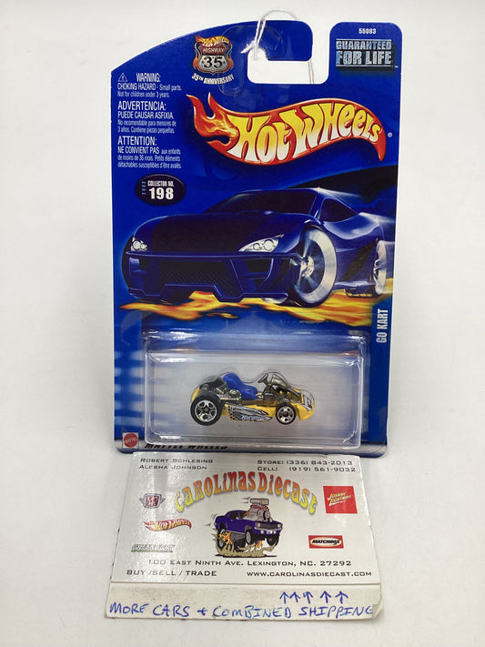 Hot Wheels #198 Go Kart Yellow