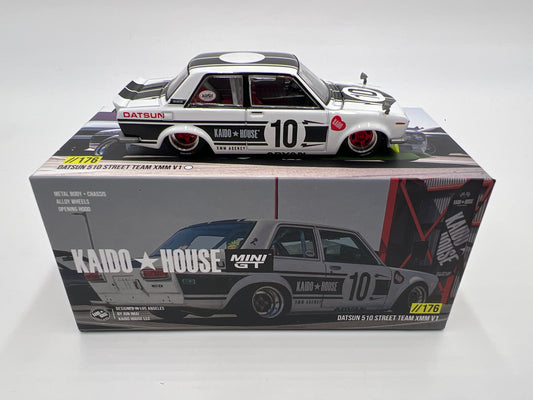 Mini GT Kaido House #176 Datsun 510 Street Team XMM V1