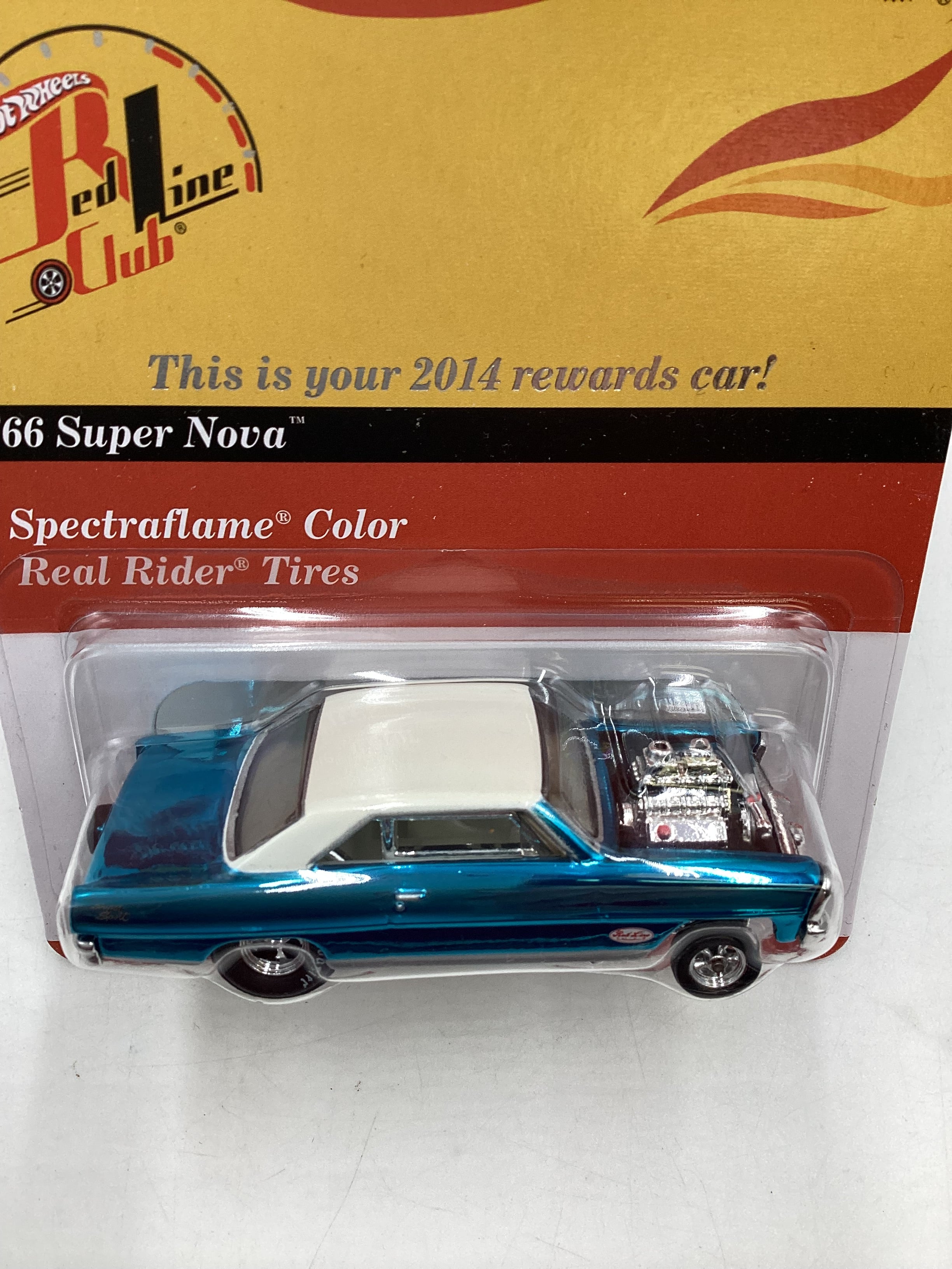 2014 Hot wheels RLC Rewards Car #09896/10200 66 Super Nova with