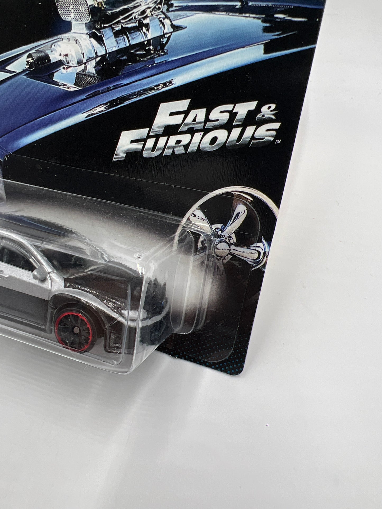 Hot Wheels Fast and Furious #7 Subaru WRX STI Black/Silver 73A