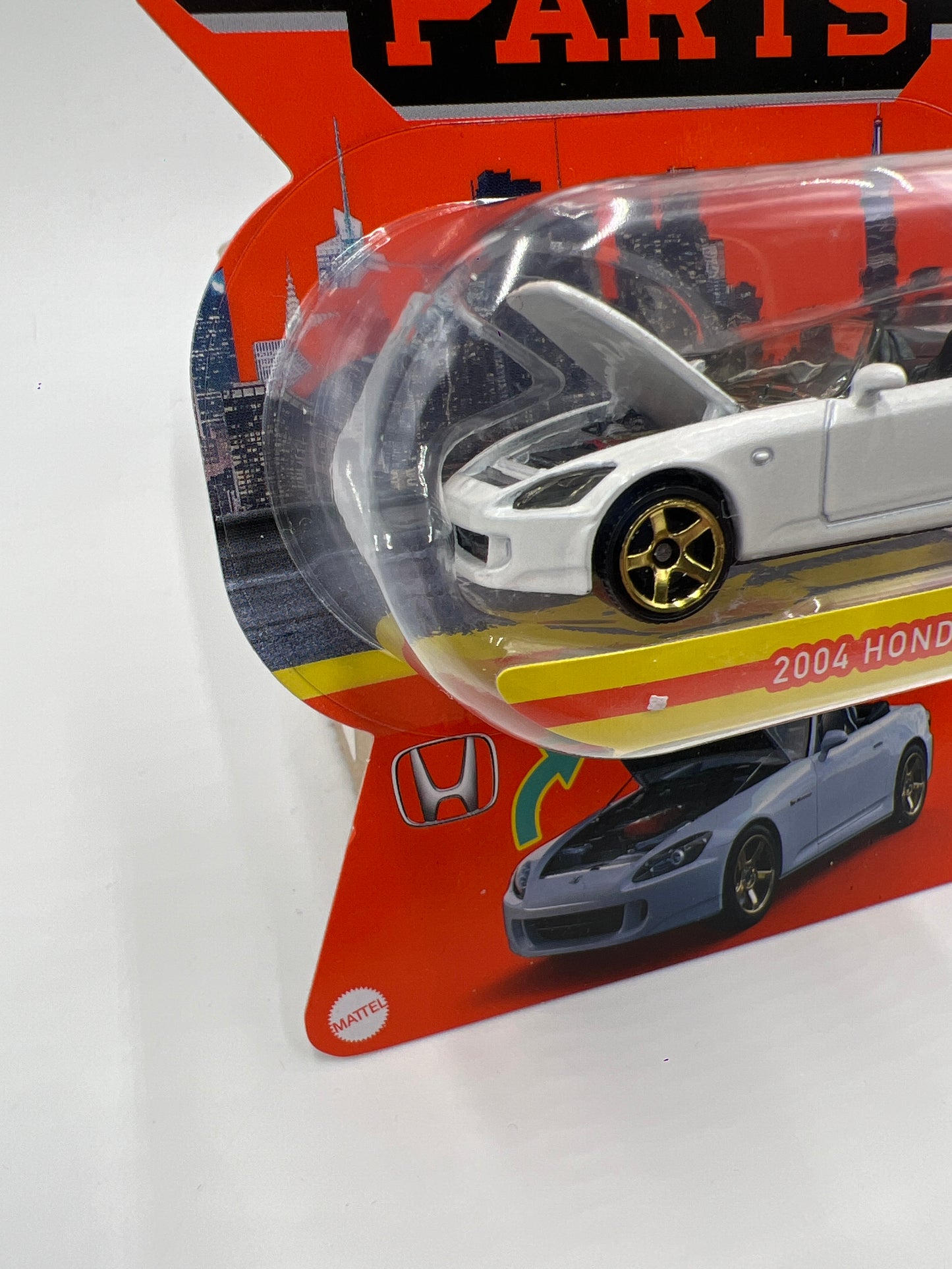 Matchbox Moving Parts #9 2004 Honda S2000 White 163F