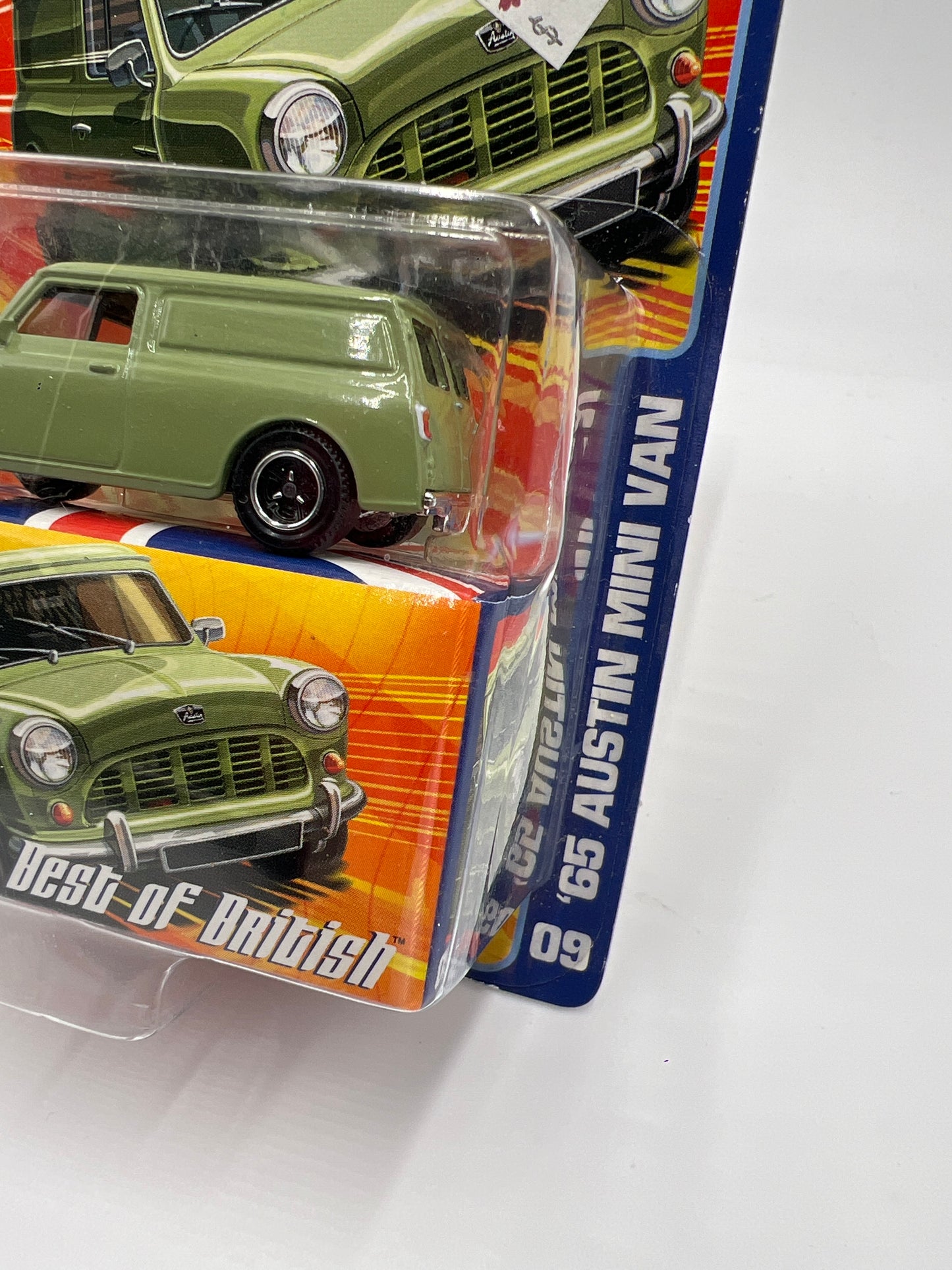 Matchbox Best Of British #9 65 Austin Mini Van Green 171D