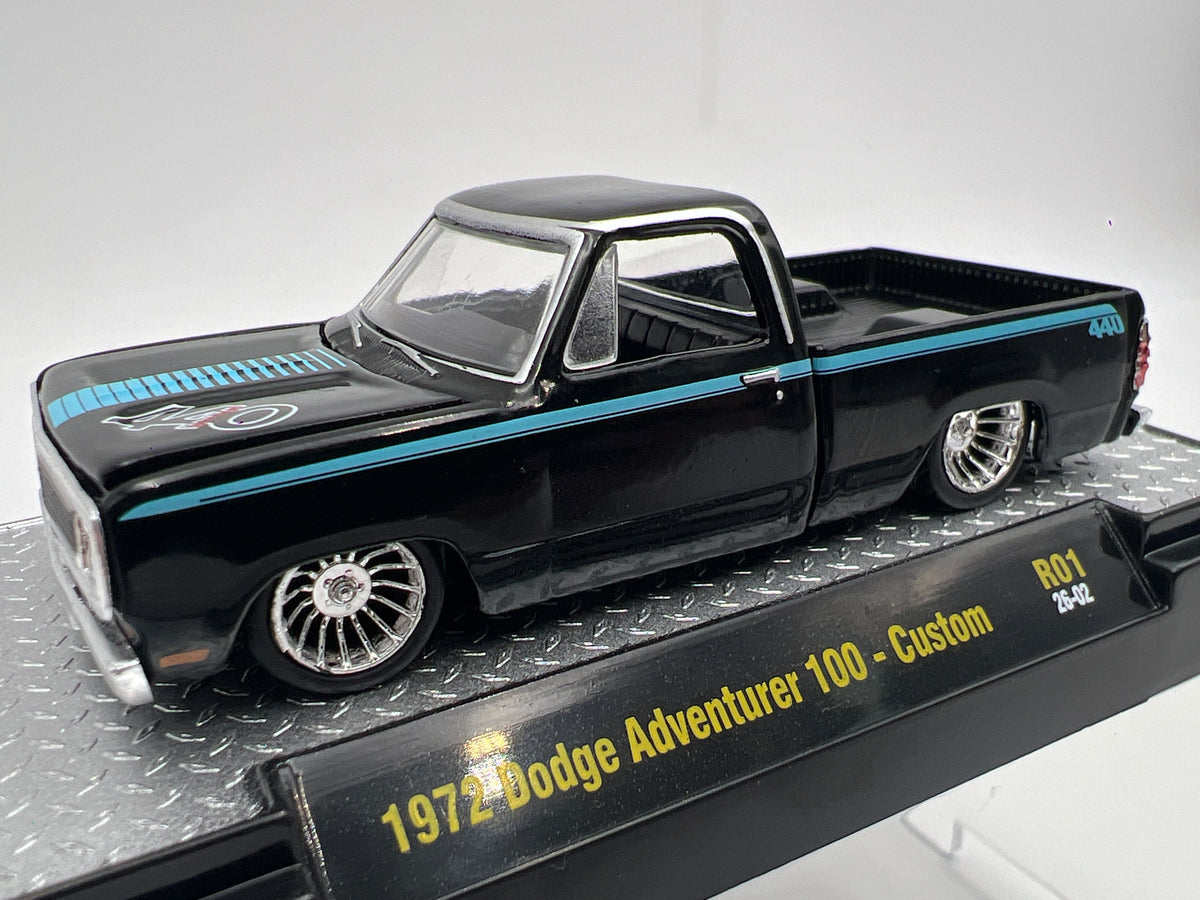 2026 M2 Machines R01 Blind Box 1972 Dodge Adventurer 100 Custom Black