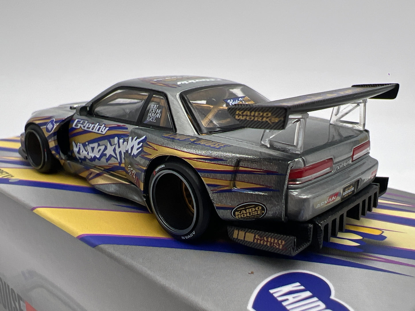 Mini GT Kaido House #235 CHASE Nissan Silvia S13-R Kaido Drift V1