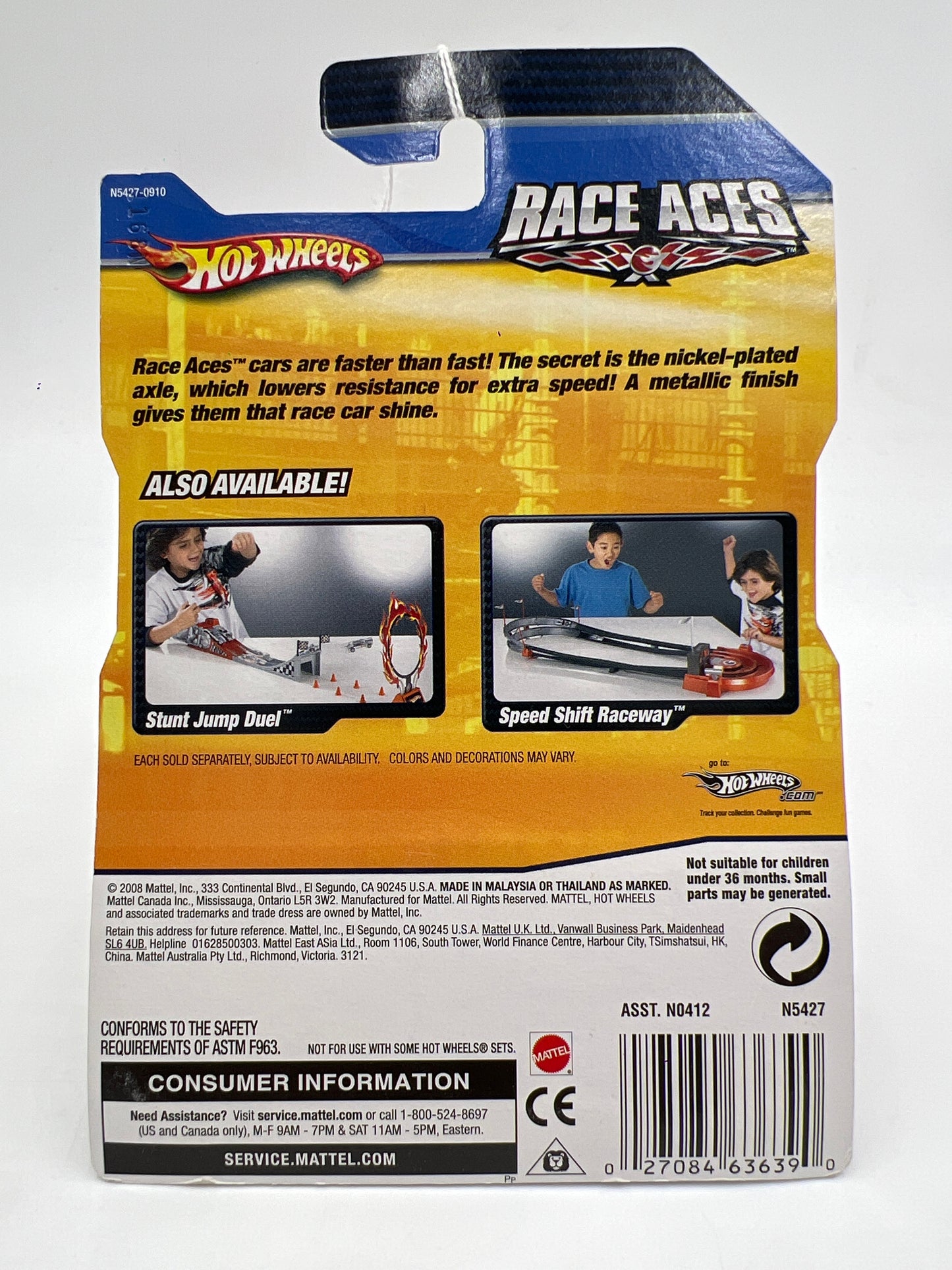 Hot Wheels Target Exclusive Race Aces RD-10 Gold Chrome 159D