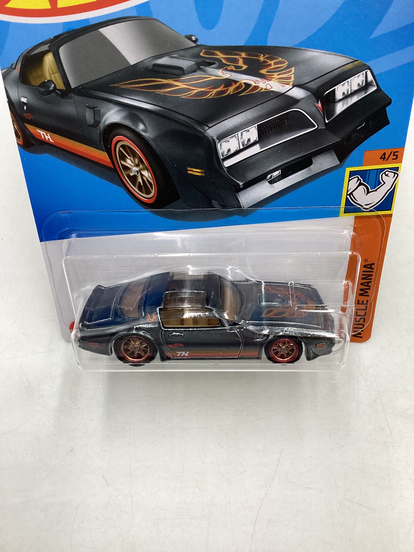2024 Hot Wheels Super Treasure Hunt #206 77 Pontiac Firebird T/A with protector