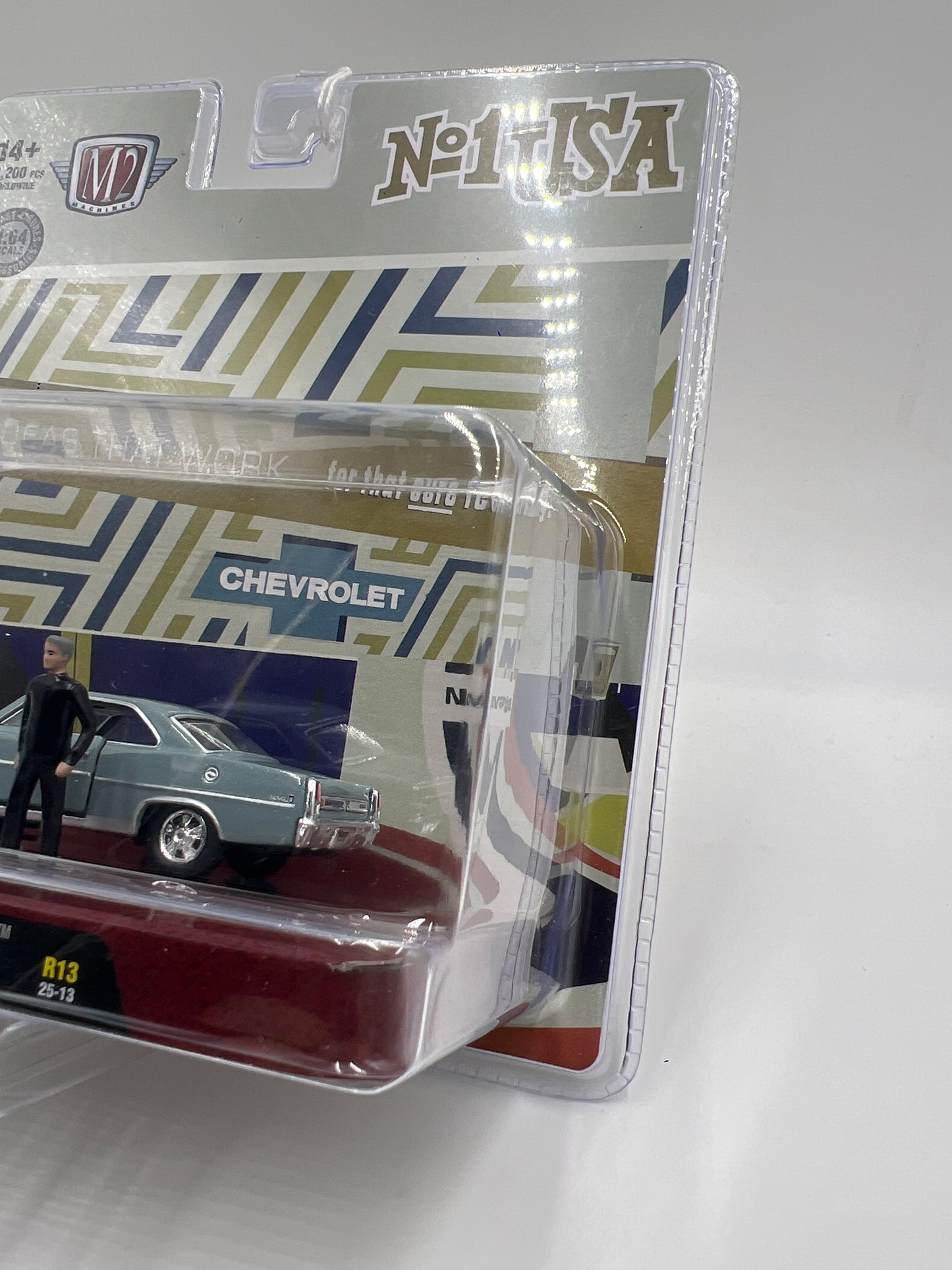 2025 M2 Machines Diorama 1967 Chevy Nova R13 196F