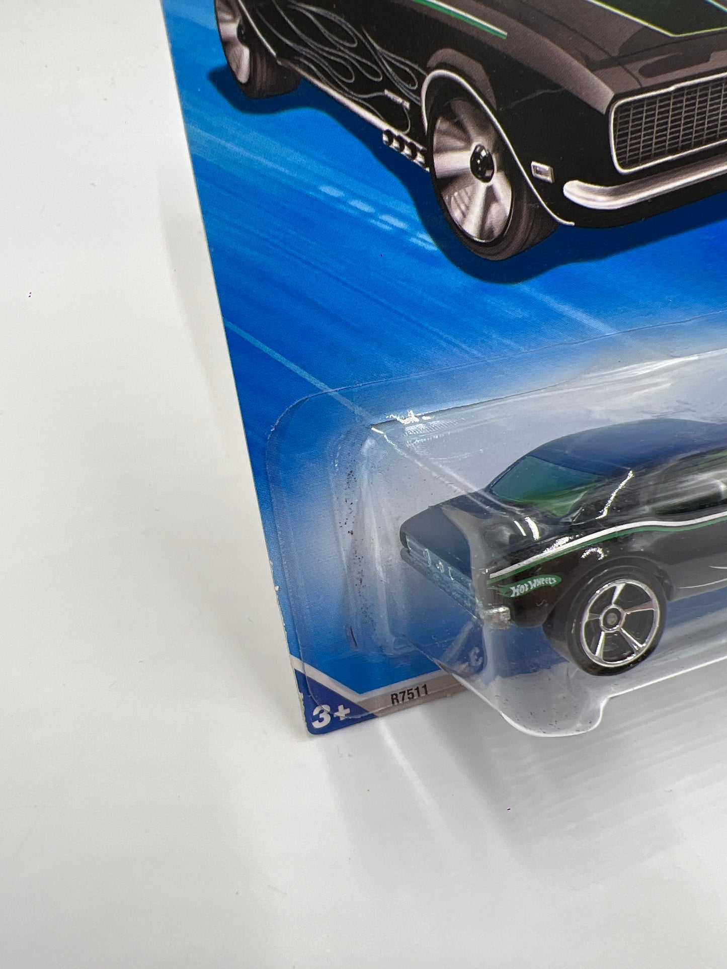2010 Hot Wheels Muscle Mania #86 67 Camaro Black 16B