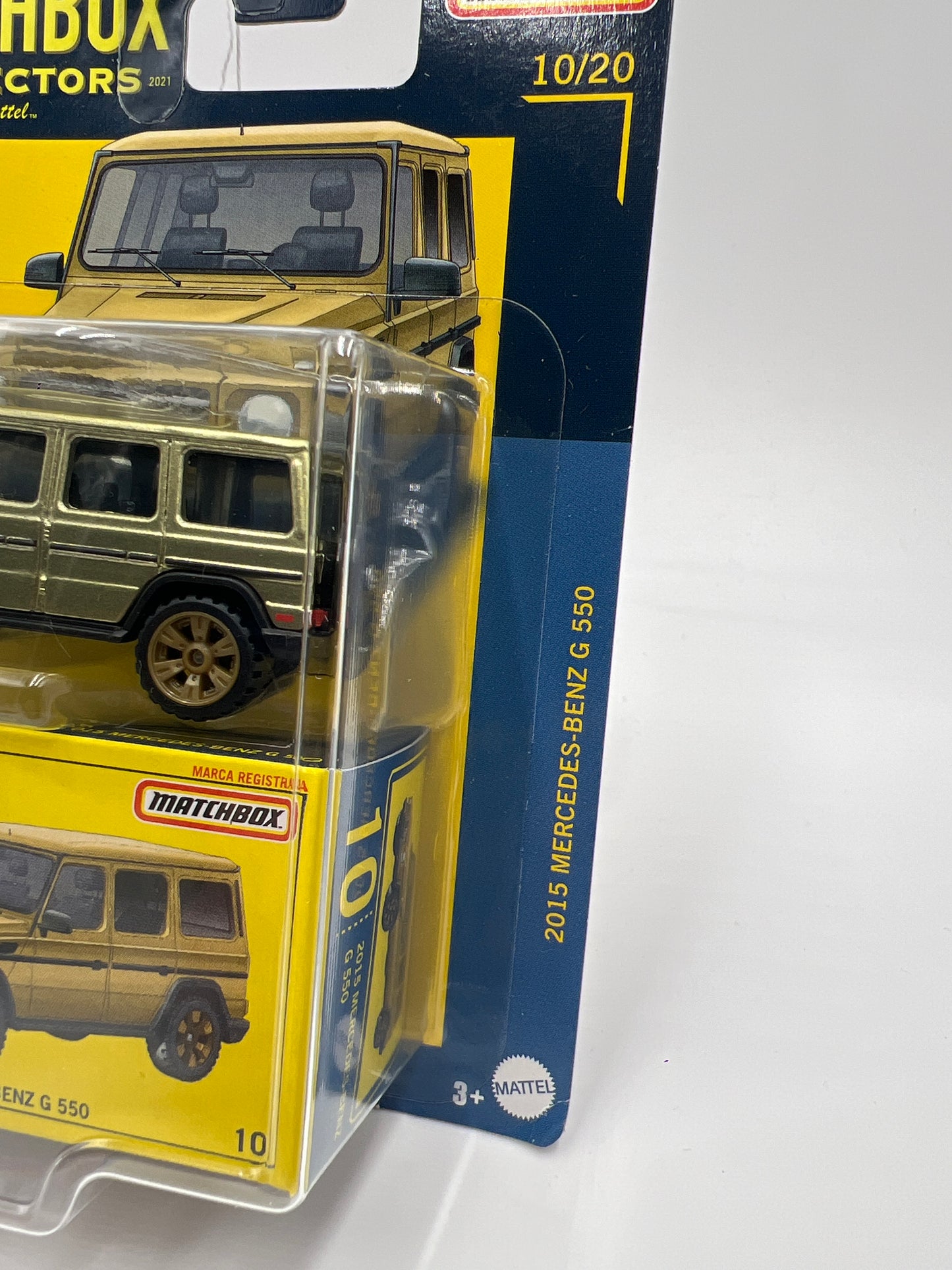 Matchbox Collectors #10 2015 Mercedes-Benz G 550 Gold