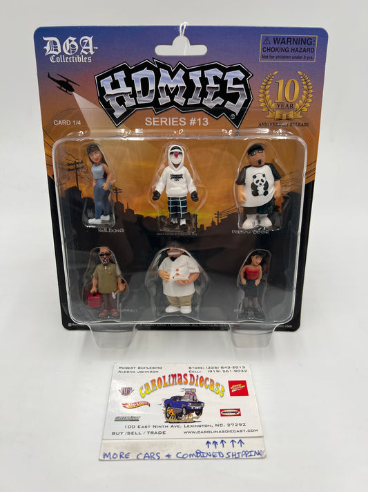 DGA Collectibles Homies 10 Year Anniversary Release Series #13 Card 1/4 223A