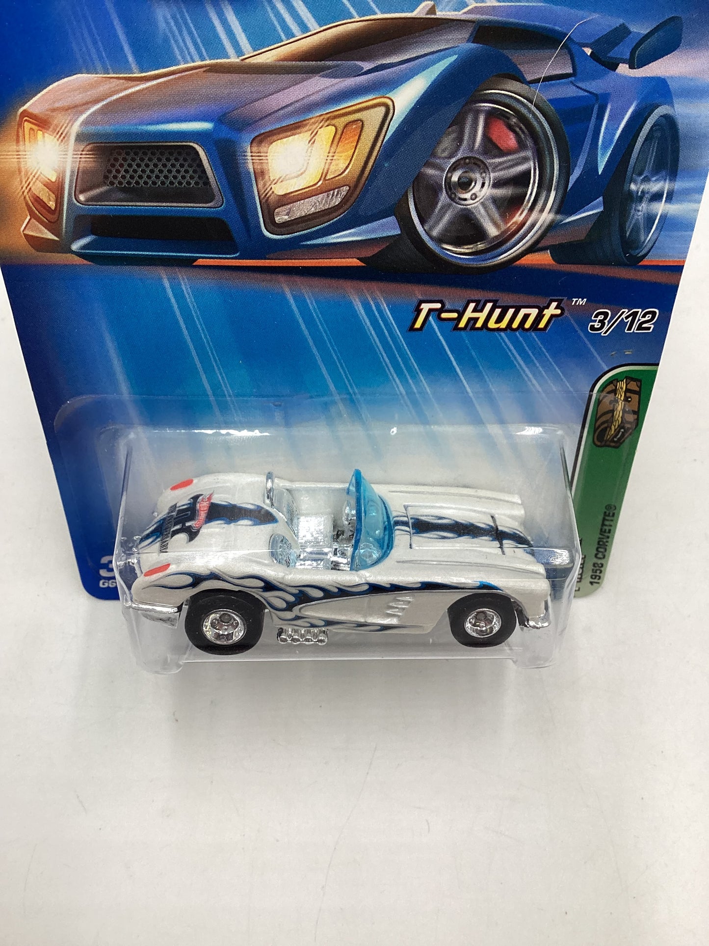 2005 Hot Wheels #123 Treasure Hunt 1958 Corvette 273A