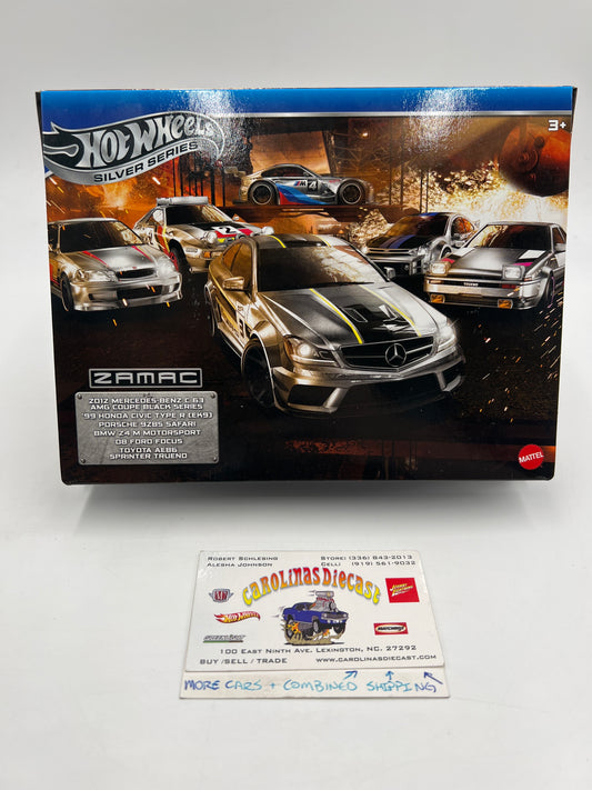 2025 Hot Wheels Silver Series Walmart Exclusive Zamac Box Set of 6