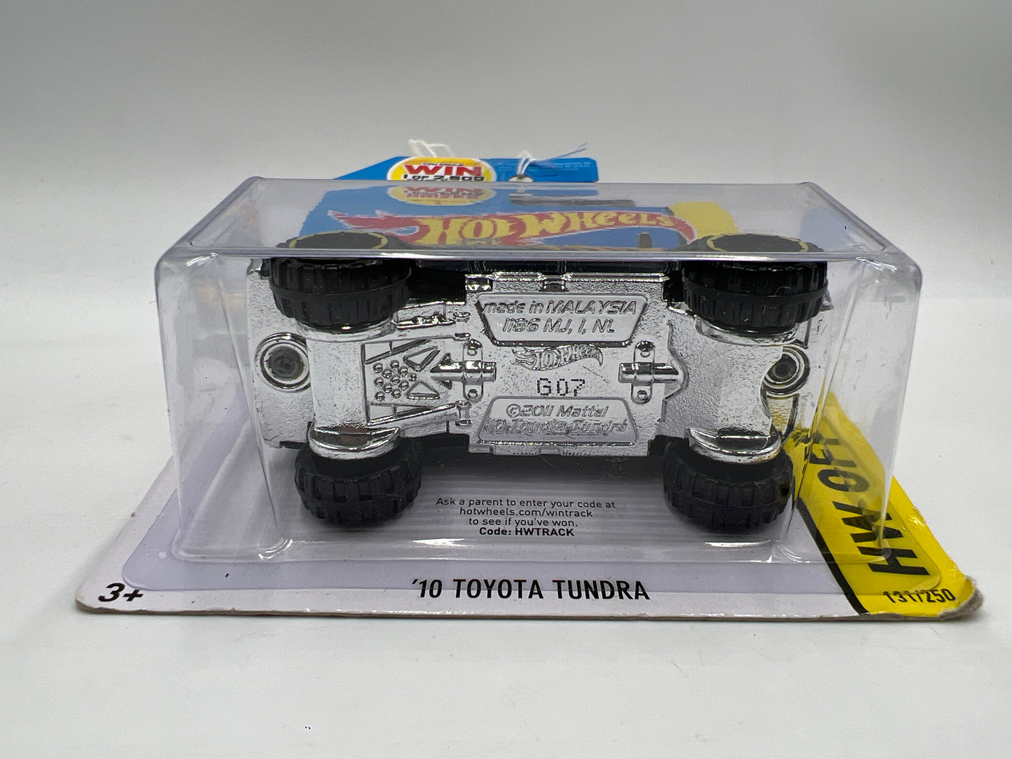 2014 Hot Wheels Off-Road #131 10 Toyota Tundra Silver 94C
