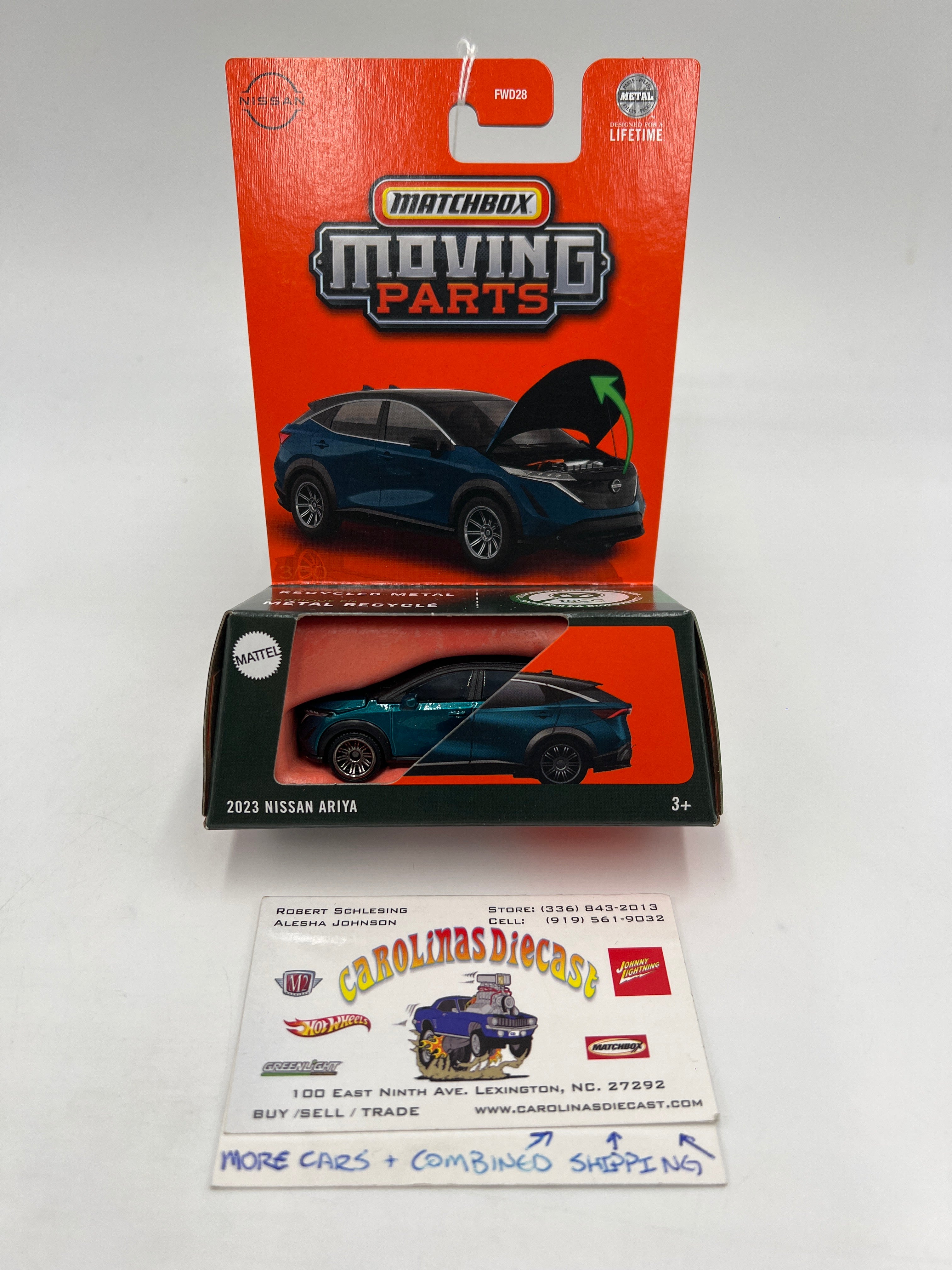 2025 Matchbox Moving Parts #3 2023 Nissan Ariya Blue 167E