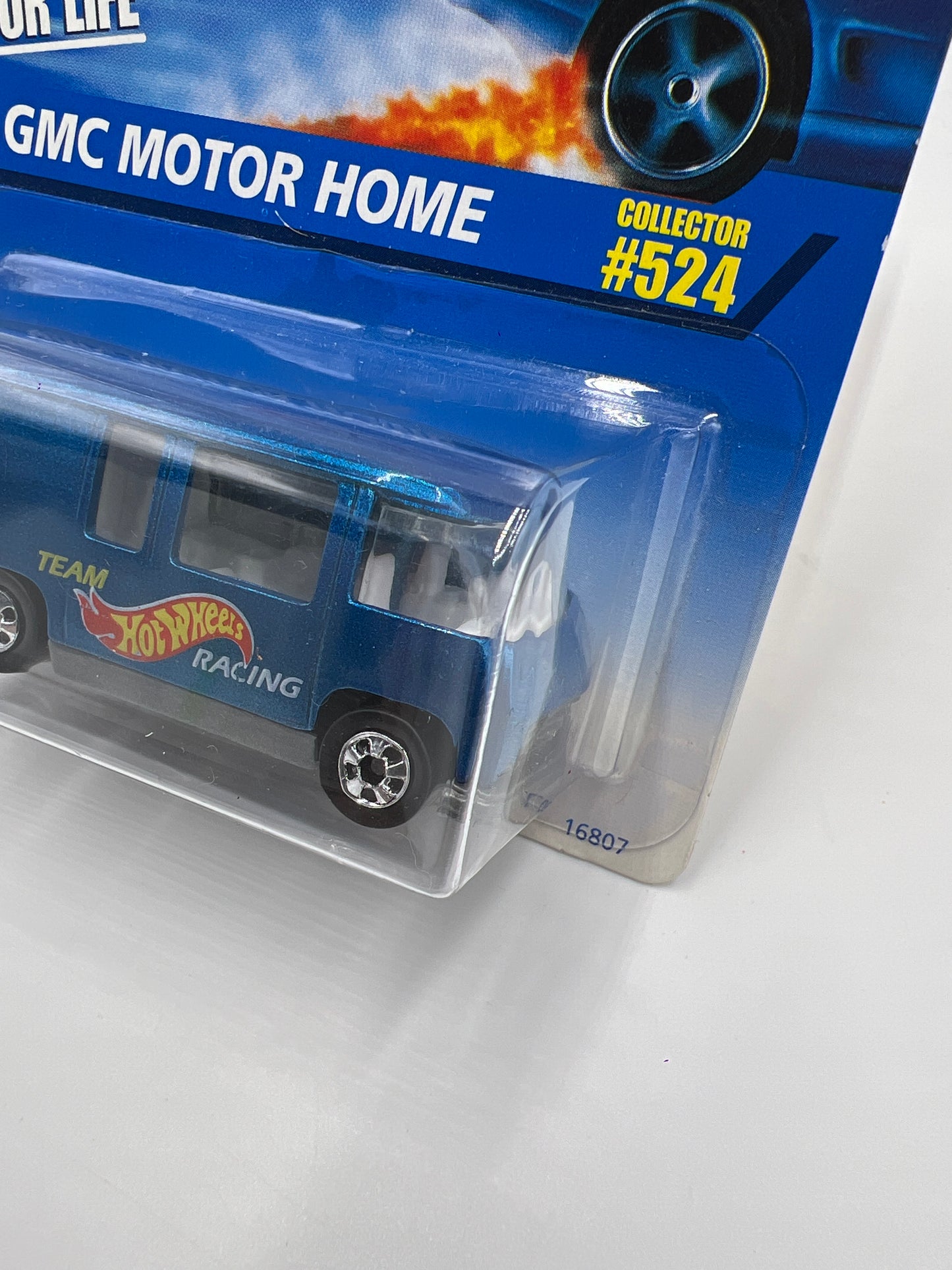 1996 Hot Wheels BW Collector #524 GMC Motor Home Blue 60E