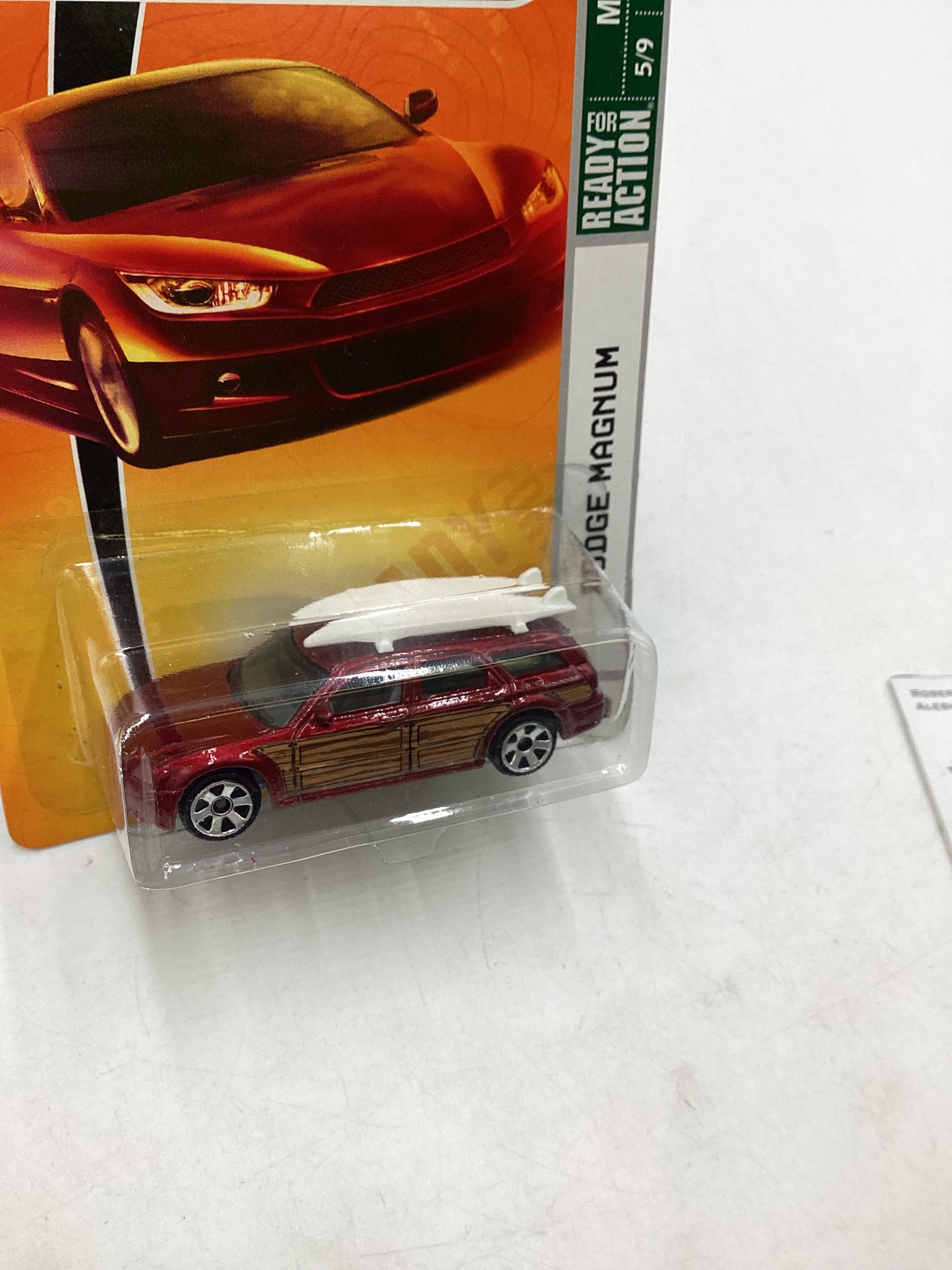 Matchbox  Metro Rides 2009 #29 Dodge Magnum Red 208B