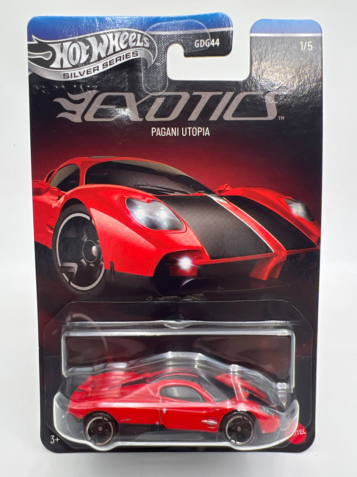 2026 Hot Wheels Silver Series Exotics #1 Pagani Utopia Red 152C