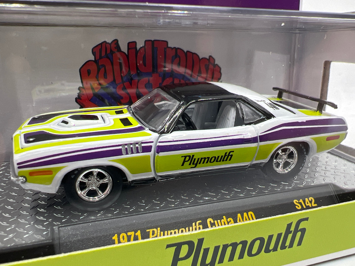 M2 Machines Target Exclusive 1971 Plymouth Cuda 440 S142