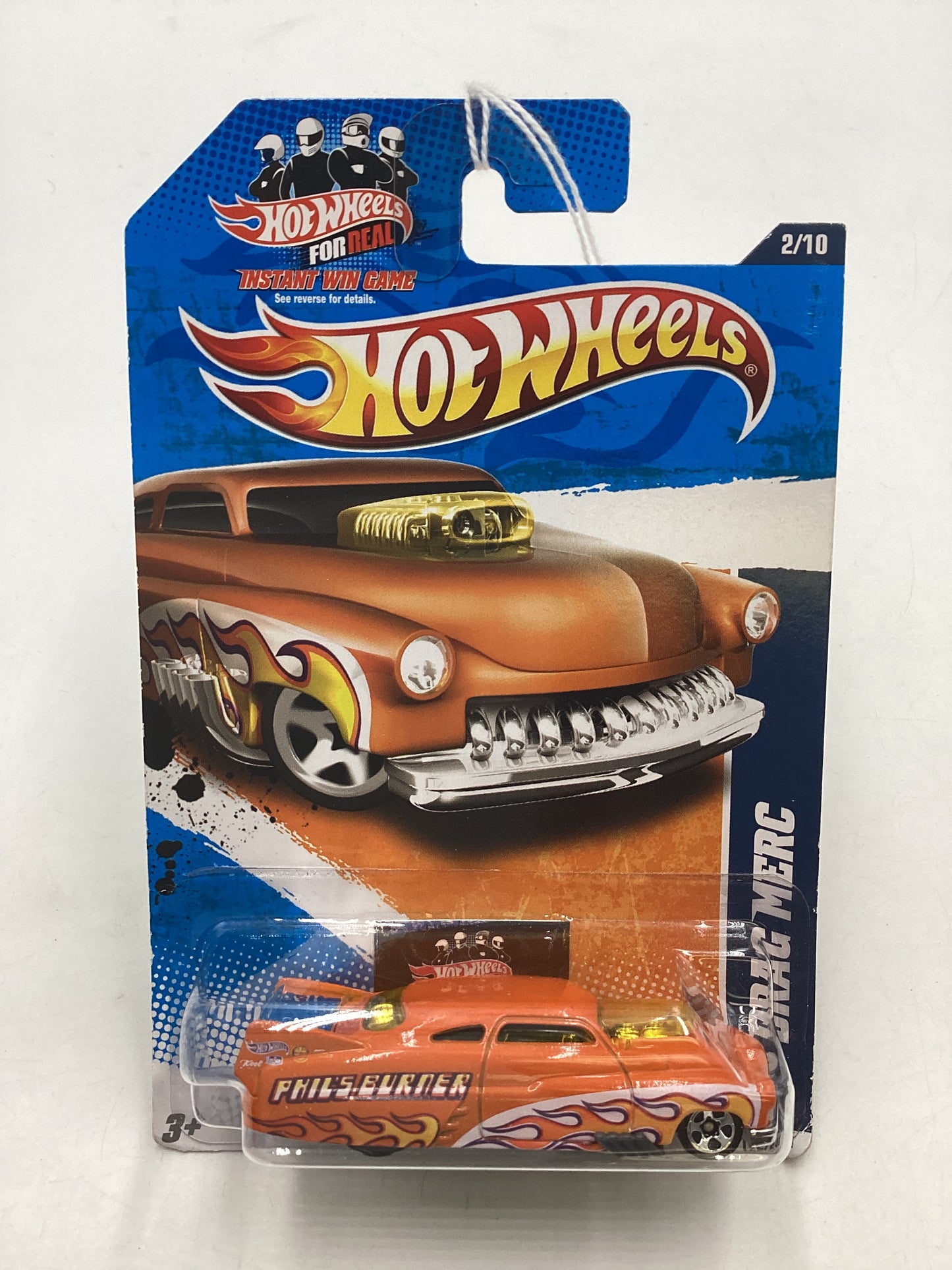 2011 Hot Wheels #122 49 Drag Merc Orange 50D