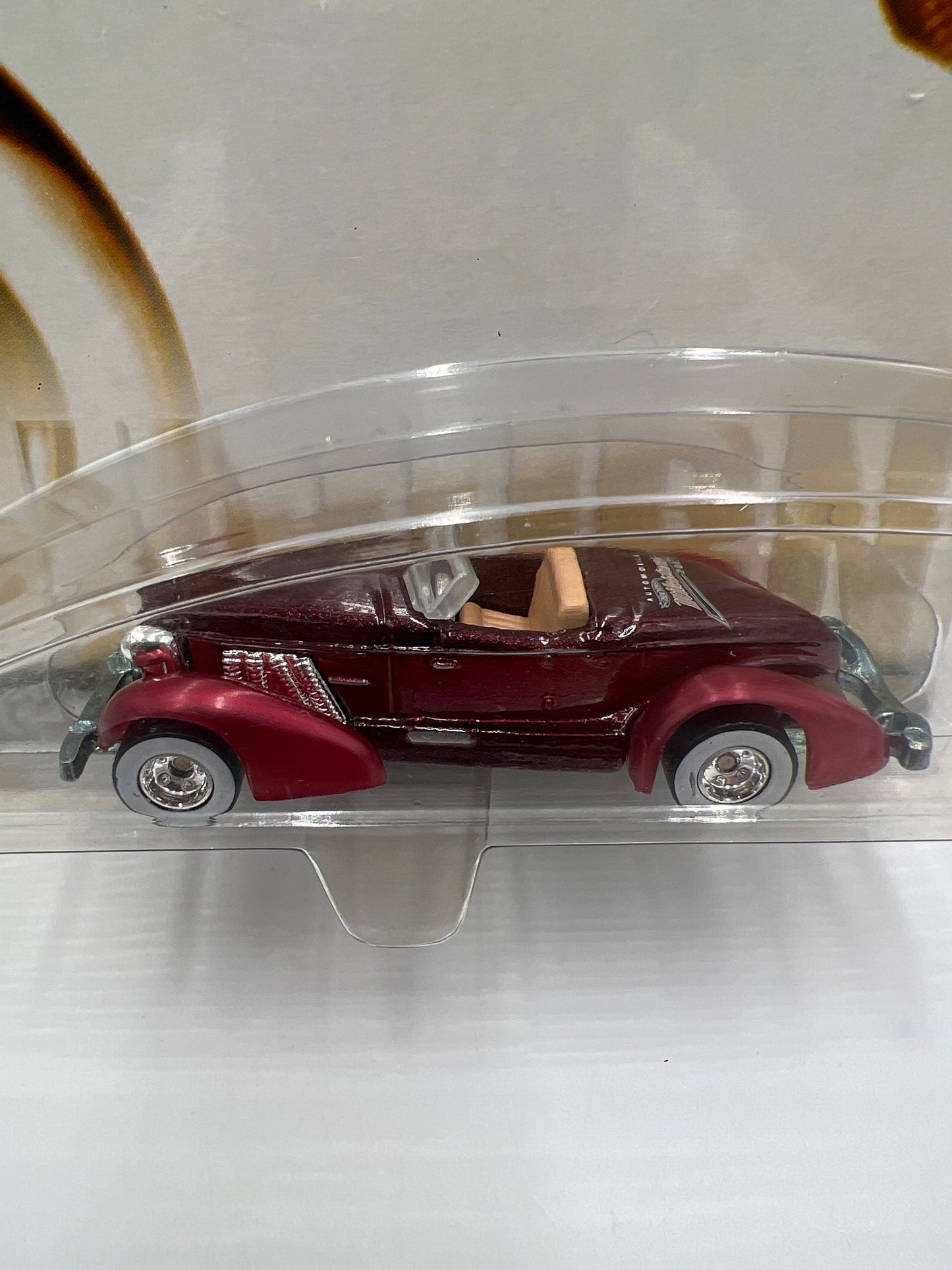 2002 Hot Wheels Auto Milestones 1935 Auburn Boat Tail Speedster Red SR