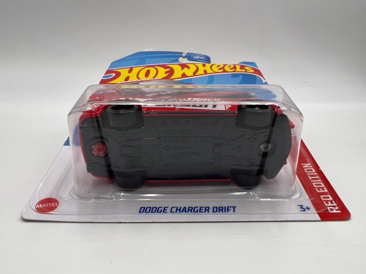 2023 Hot Wheels Target Exclusive Red Edition #54 Dodge Charger Drift Red 148G