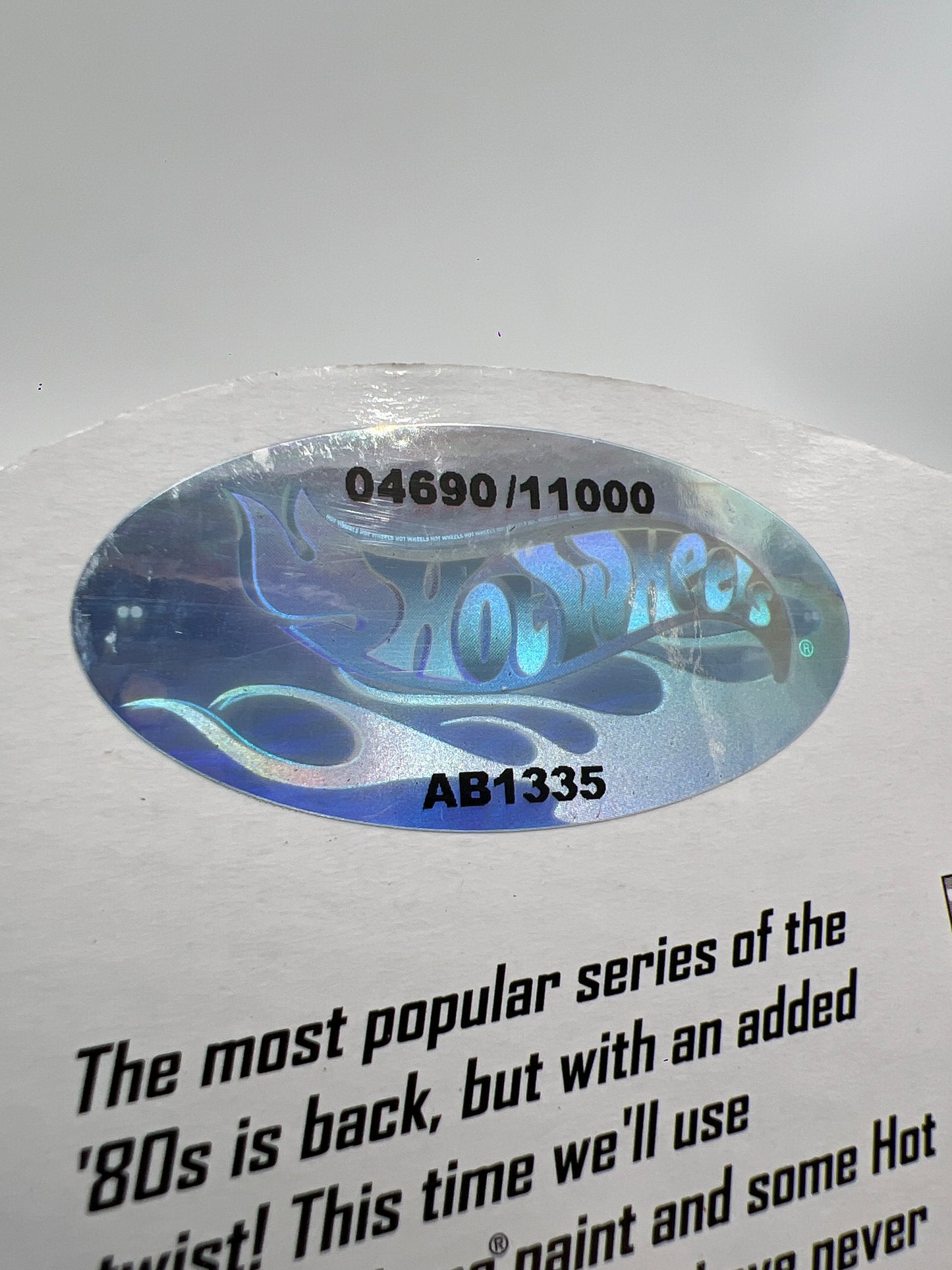 Hot Wheels RLC Real Riders Series 6 #4690/11000 55 Chevy Panel W/Protector