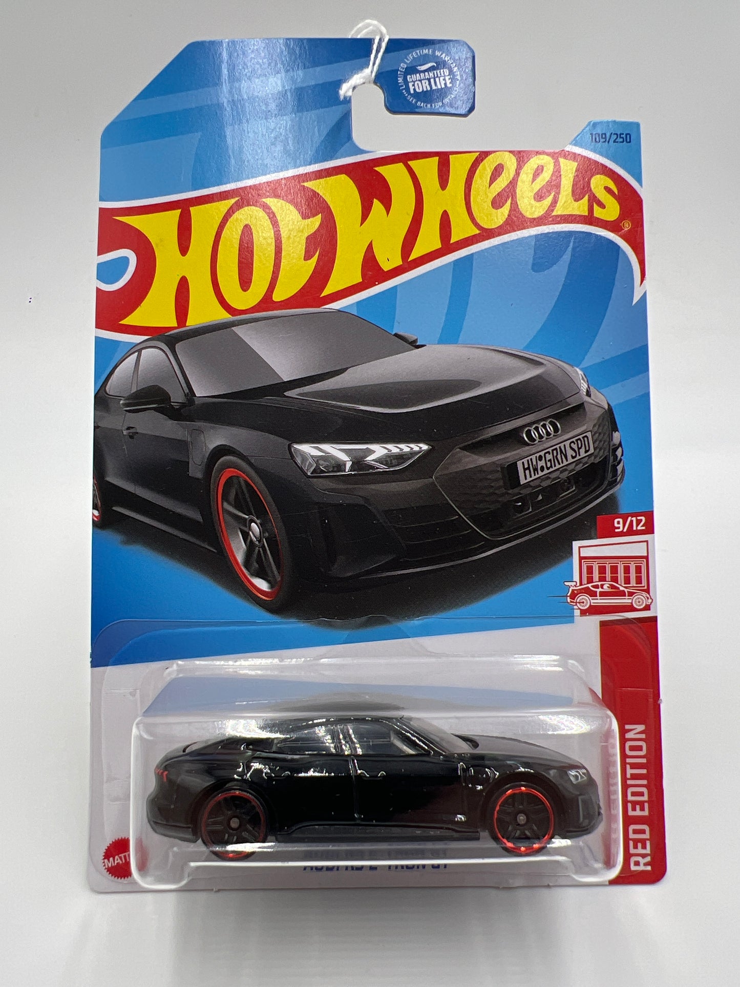 2023 Hot Wheels Target Exclusive Red Edition #109 Audi RS E-Tron GT Black
