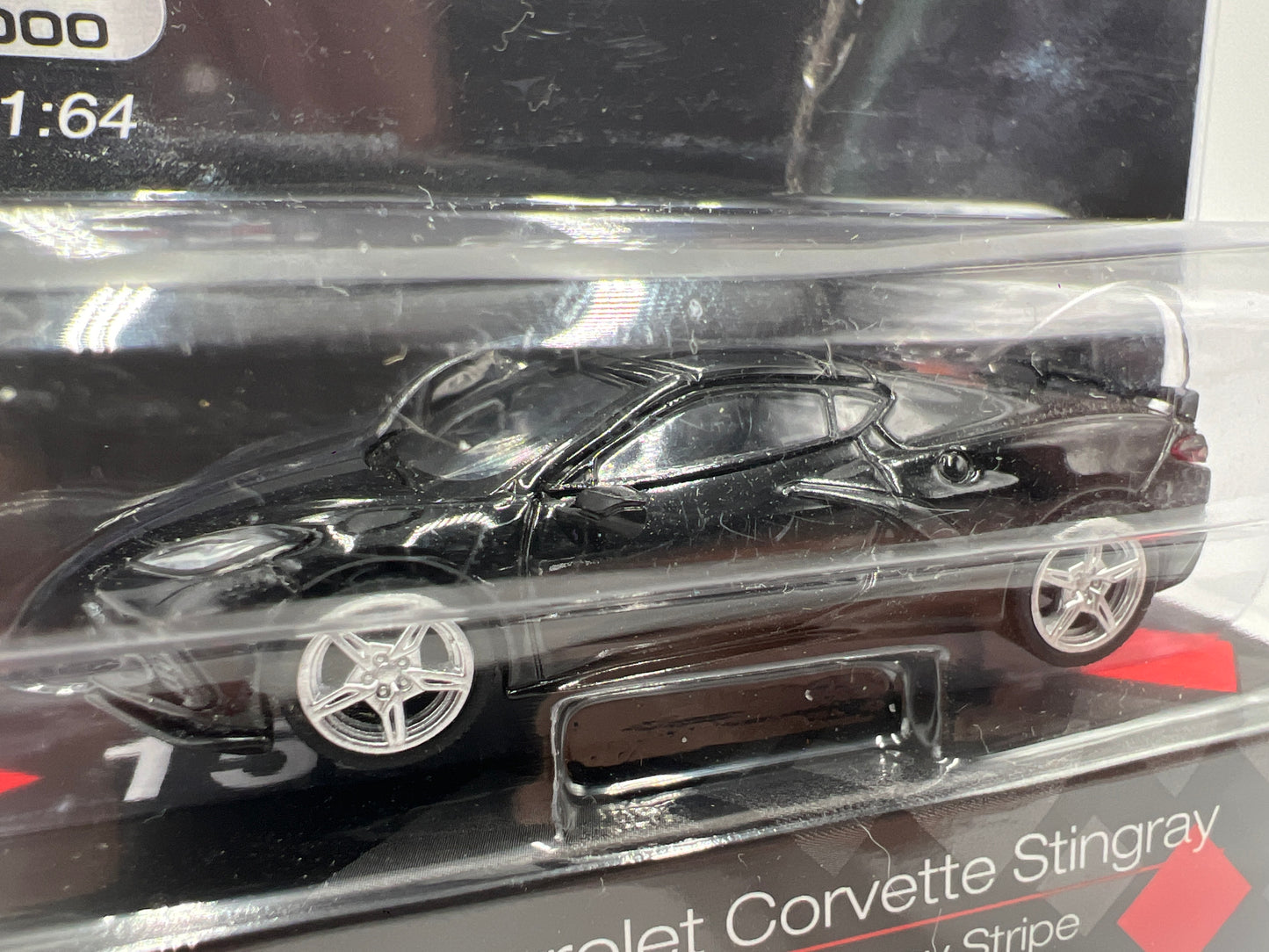 Mini GT Mijo Exclusives #153 Chevrolet Corvette Stingray Black
