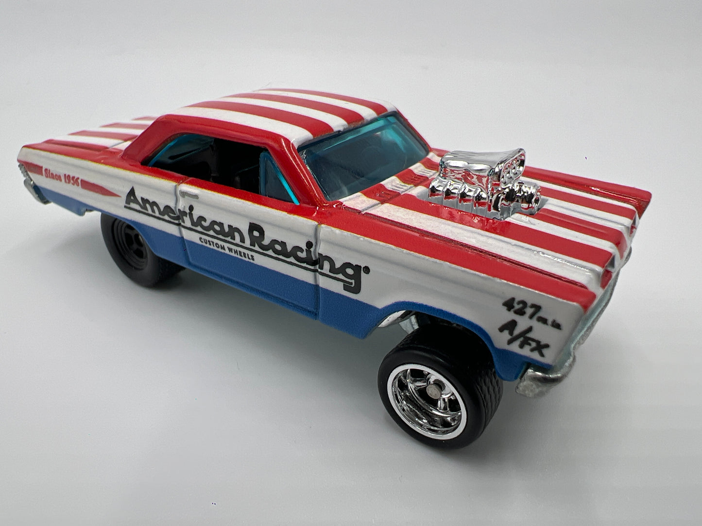Hot Wheels 1/64 Premium American Racing 65 Mercury Comet Cyclone Gasser Loose