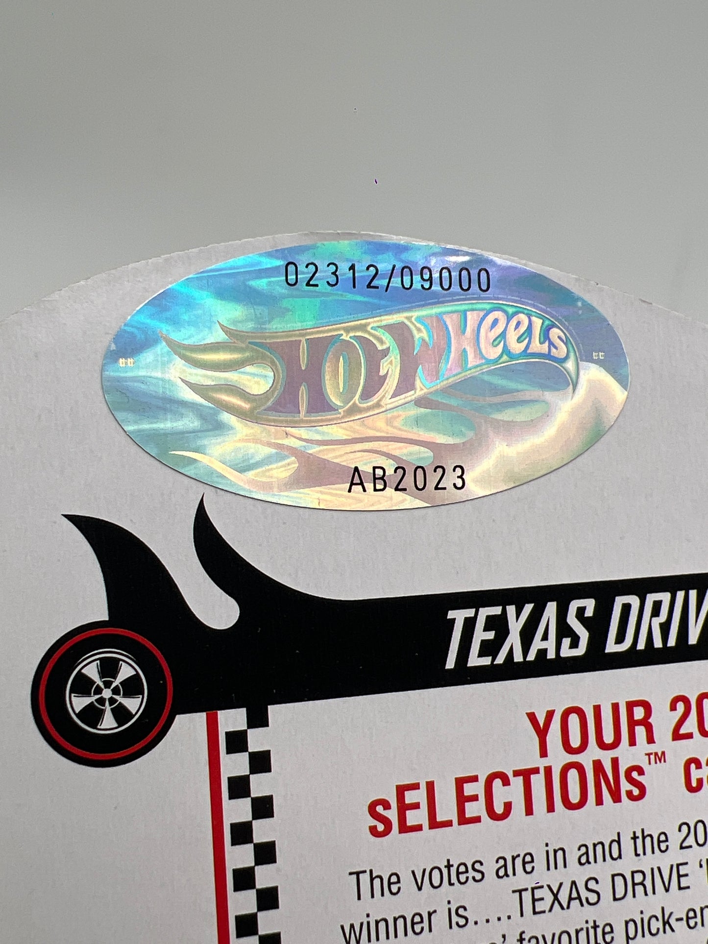 2016 Hot Wheels RLC sELECTIONs Series #2312/9000 Texas Drive Em W/Protector