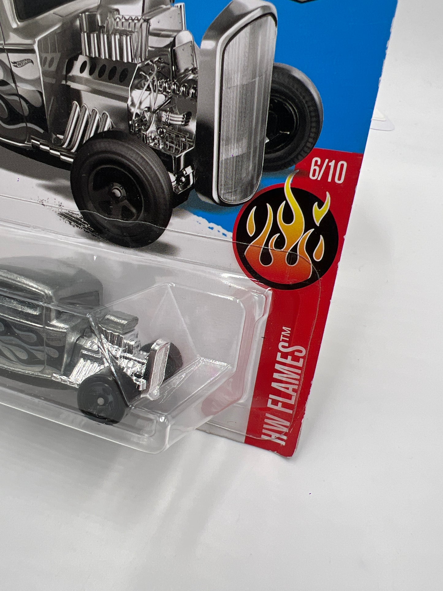2017 Hot Wheels Flames Walmart Exclusive Zamac 011 32 Ford