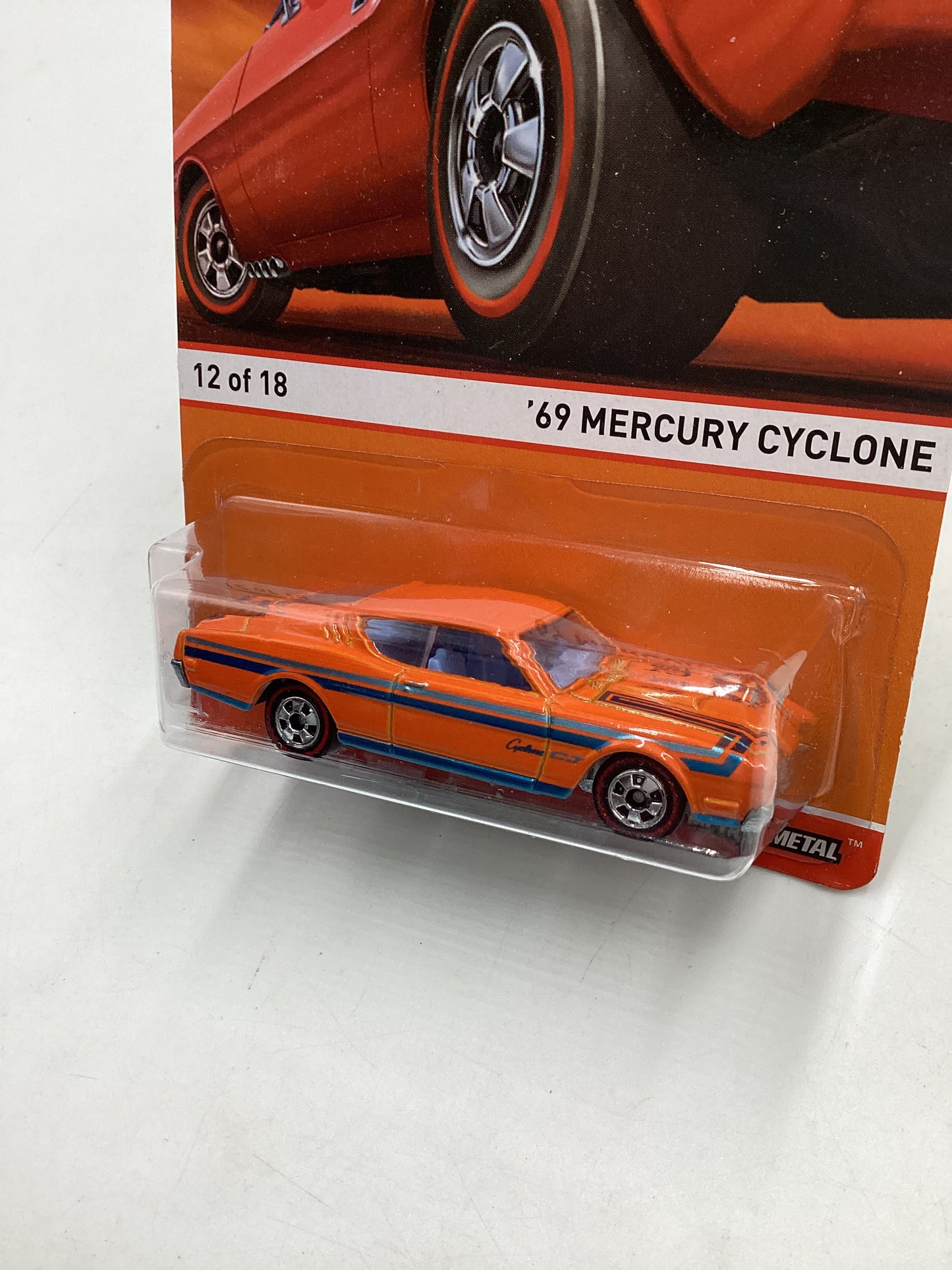 Hot wheels 2016 Redline 12/18 69 Mercury Cyclone 158D