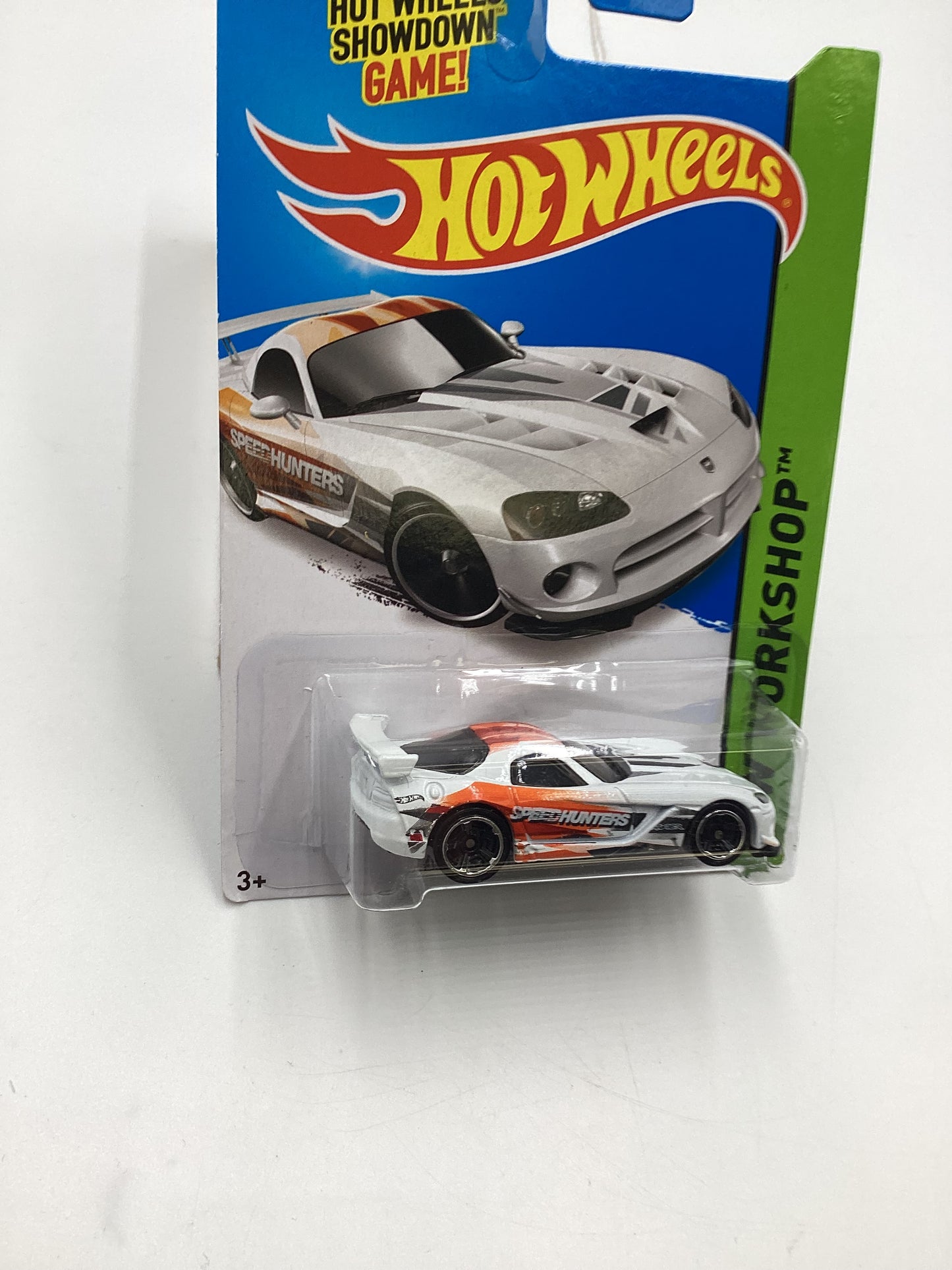 2015 Hot Wheels #236 DODGE VIPER SRT10 ACR White 39C