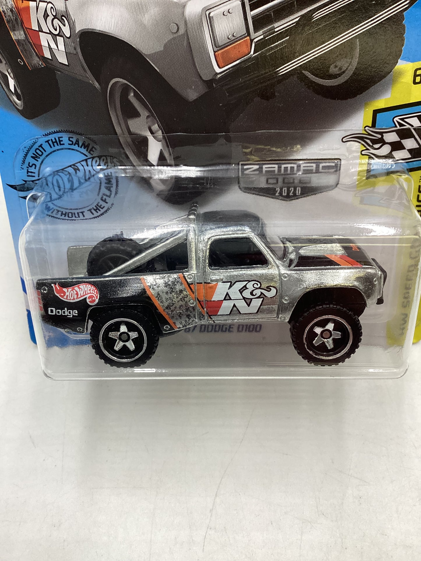 2020 Hot wheels Zamac 008 #128 87 Dodge D100 148D