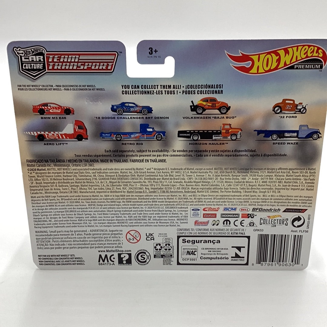 Hot wheels car culture team transport #32 32 Ford Speed Waze 279i