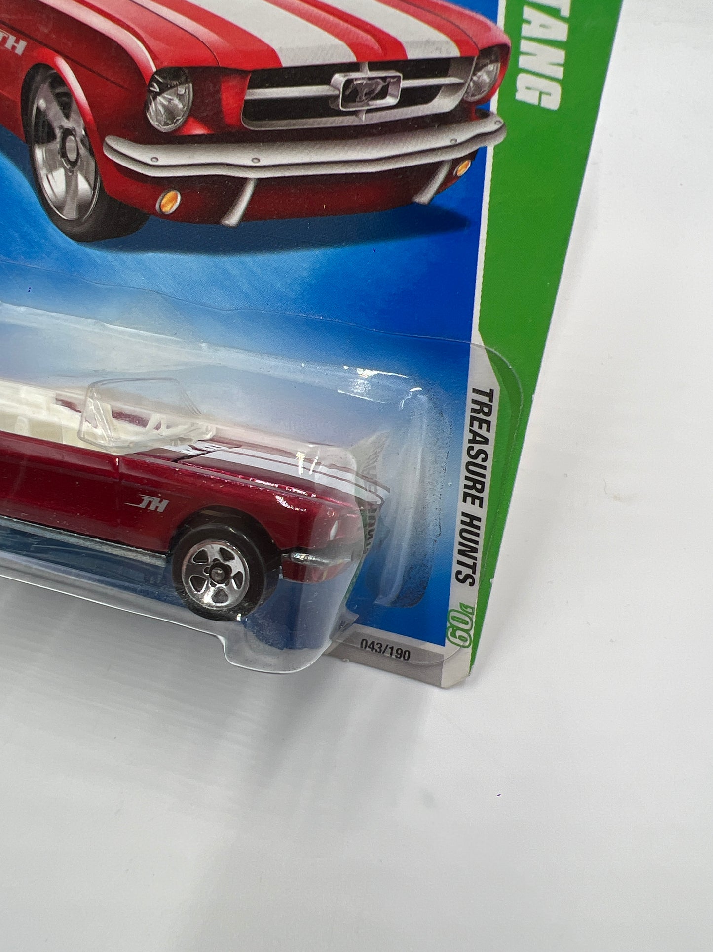 2009 Hot Wheels Treasure Hunts #43 Ford Mustang Red