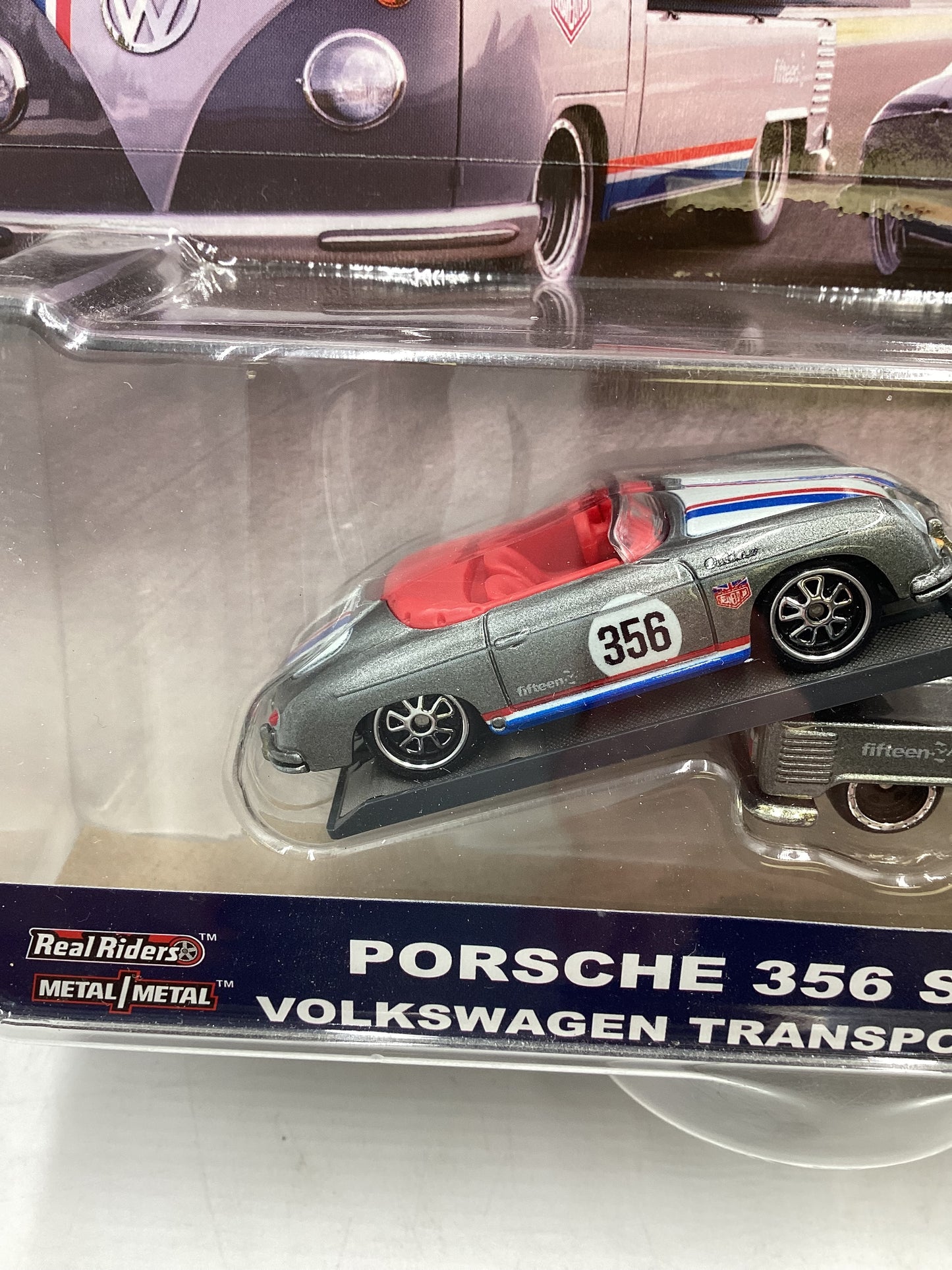 Hot wheels 2019 Team Transport #1 Porsche 356 Speedster Volkswagen T1 pickup W/Protector