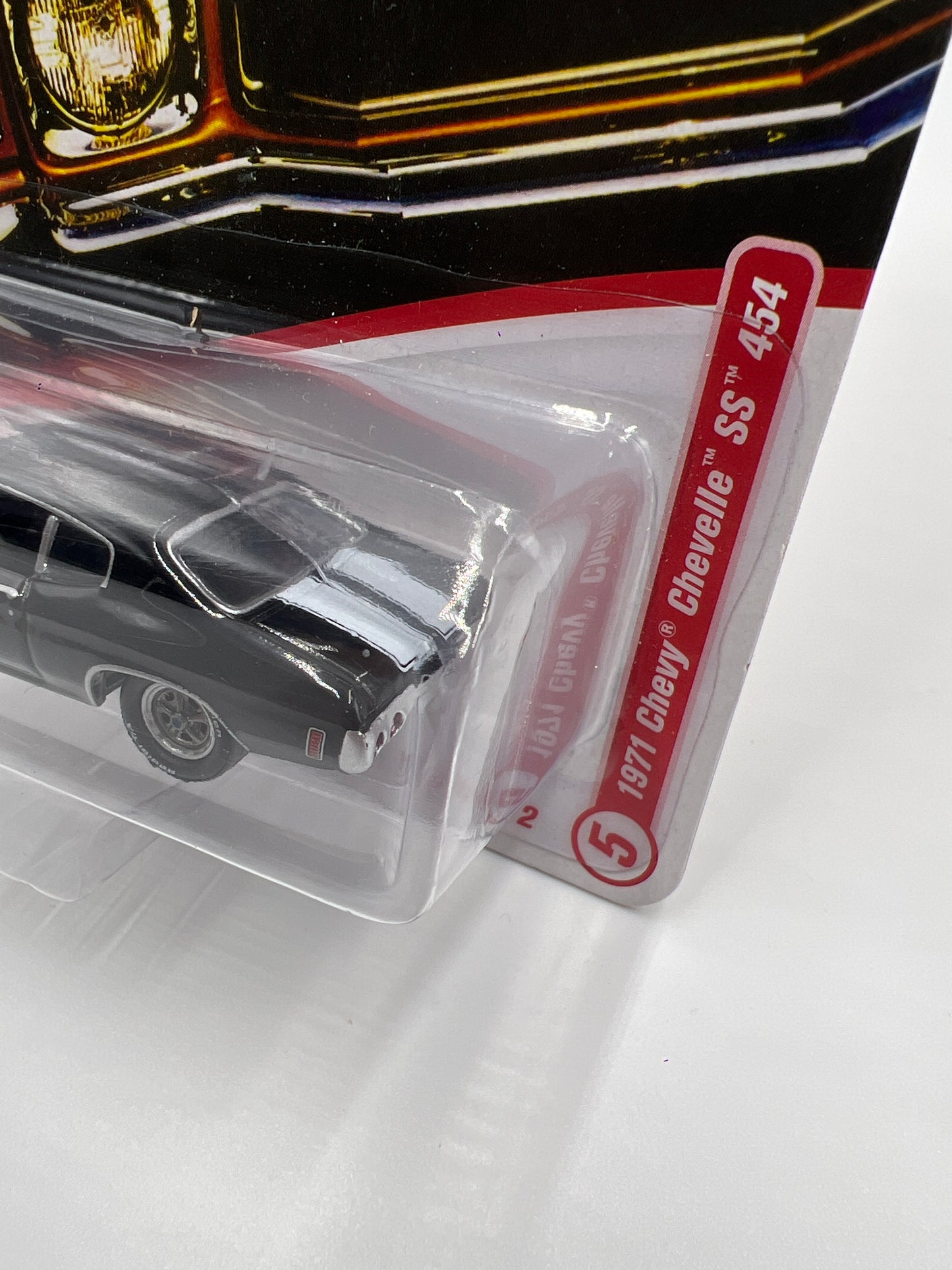 Johnny Lightning Muscle Cars U.S.A Class of 1971 Release 2 Version B 1971 Chevy Chevelle SS 454 Tuxedo Black 229E