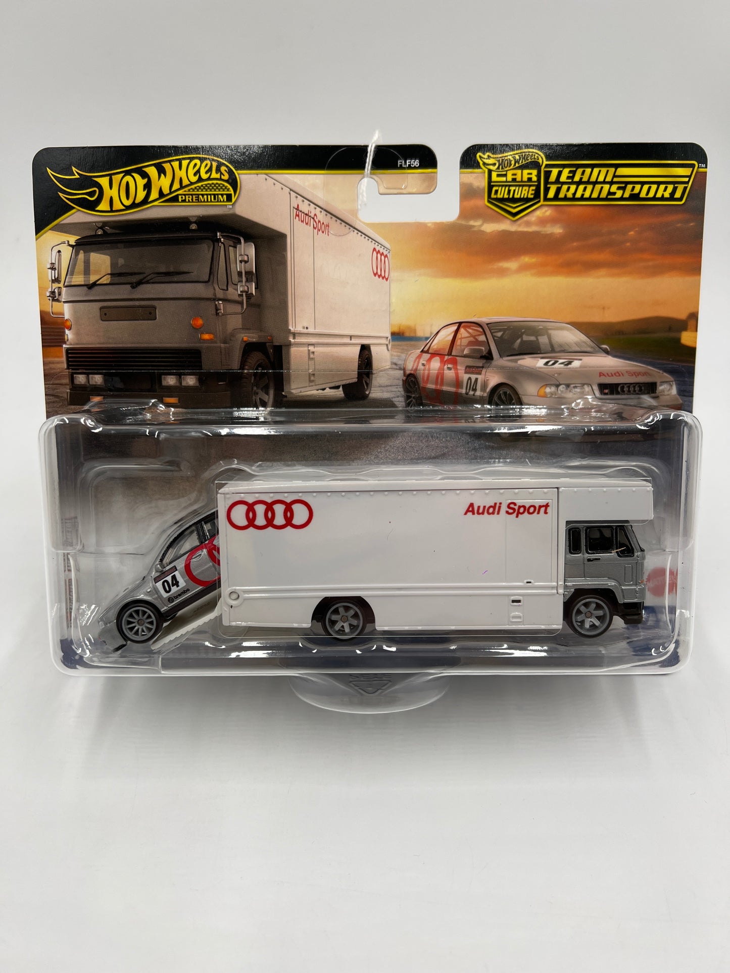 Hot Wheels Team Transport #77 Audi S4 Quattro & Fleet Flyer 281G