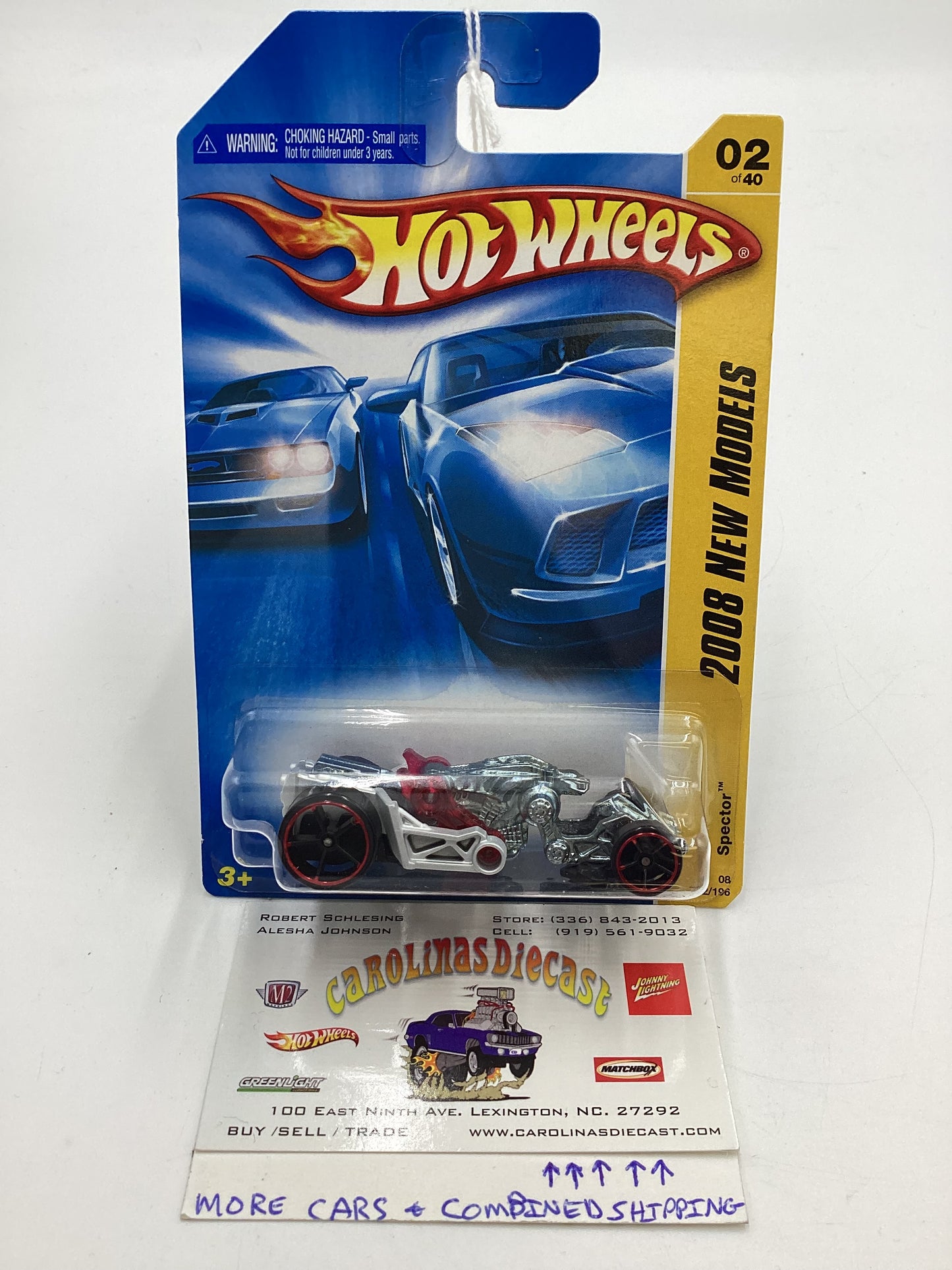 2008 Hot Wheels New Models #2 Spector Red AA2