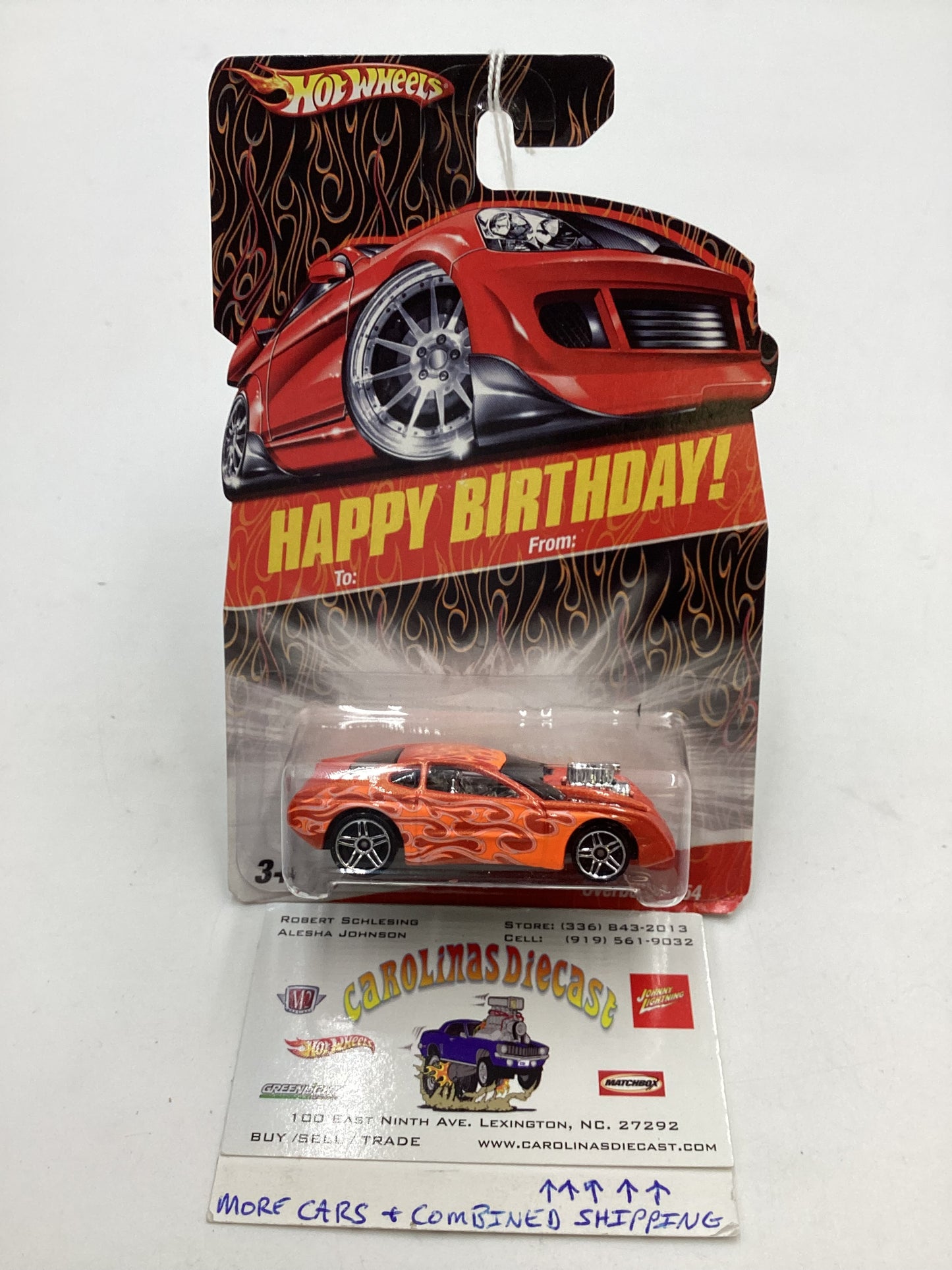 2008 Hot Wheels Happy Birthday Overbored 454 161E