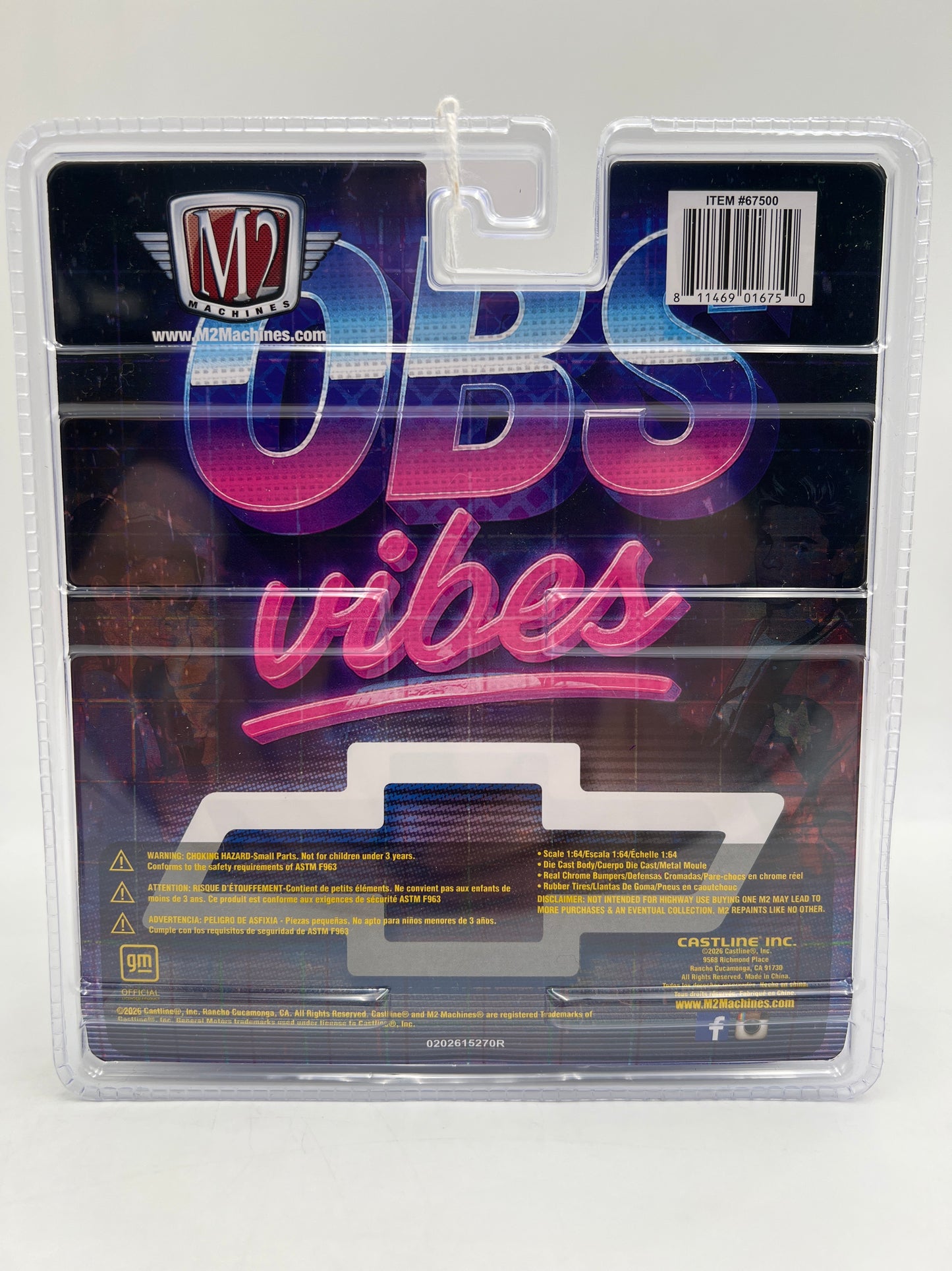 M2 Machines Diorama R21 1990 Chevrolet C1500 Silverado OBS