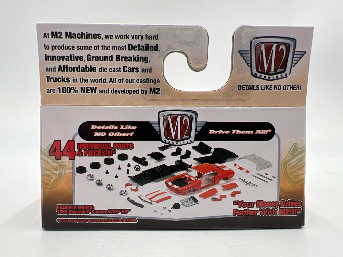 M2 Machines Detroit Muscle 1969 Chevrolet Camaro SS/RS 350 Z10 White R32