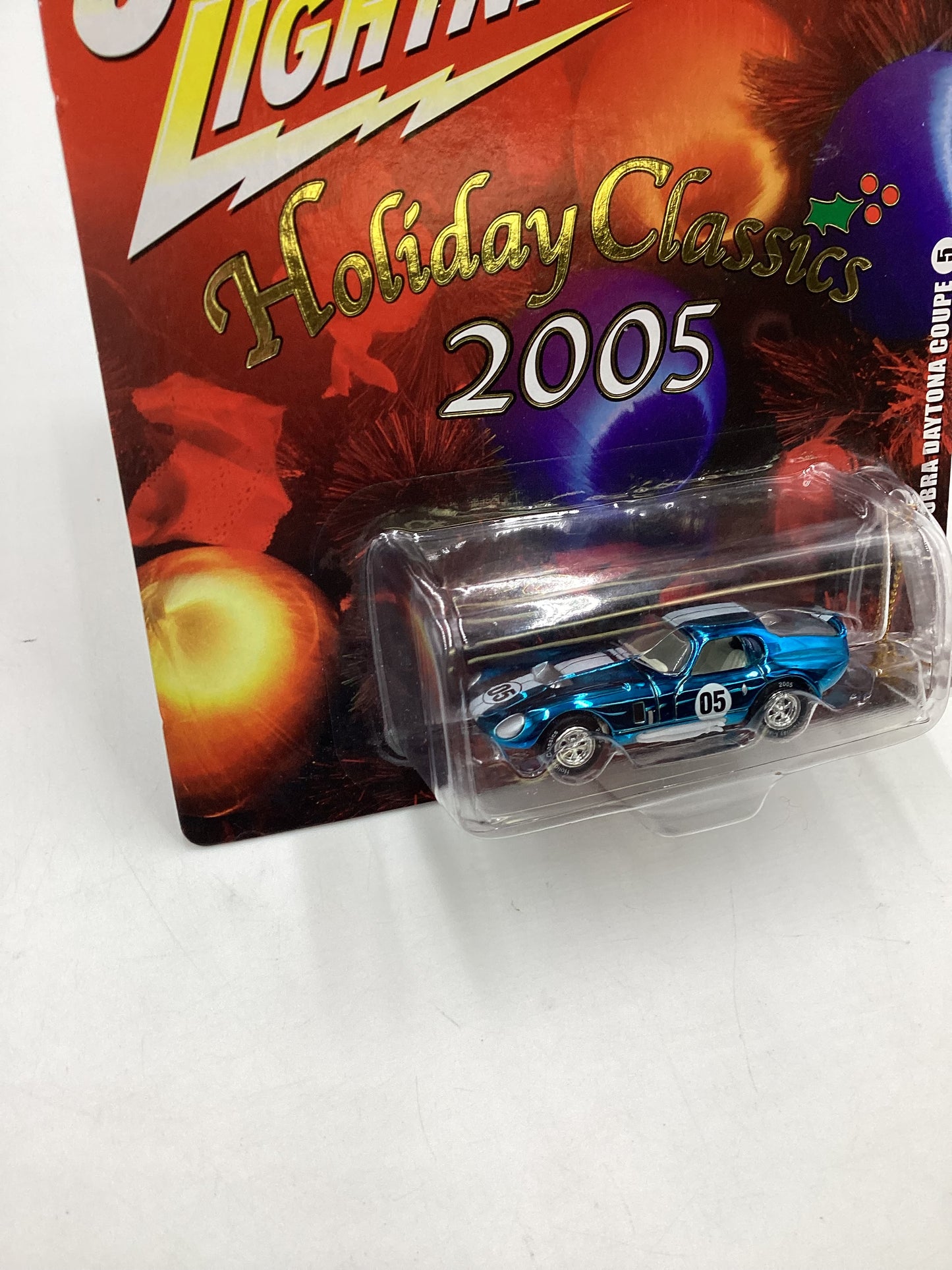 Johnny lightning Holiday Classics 2005 #5 1965 Shelby Cobra Daytona Coupe 189E