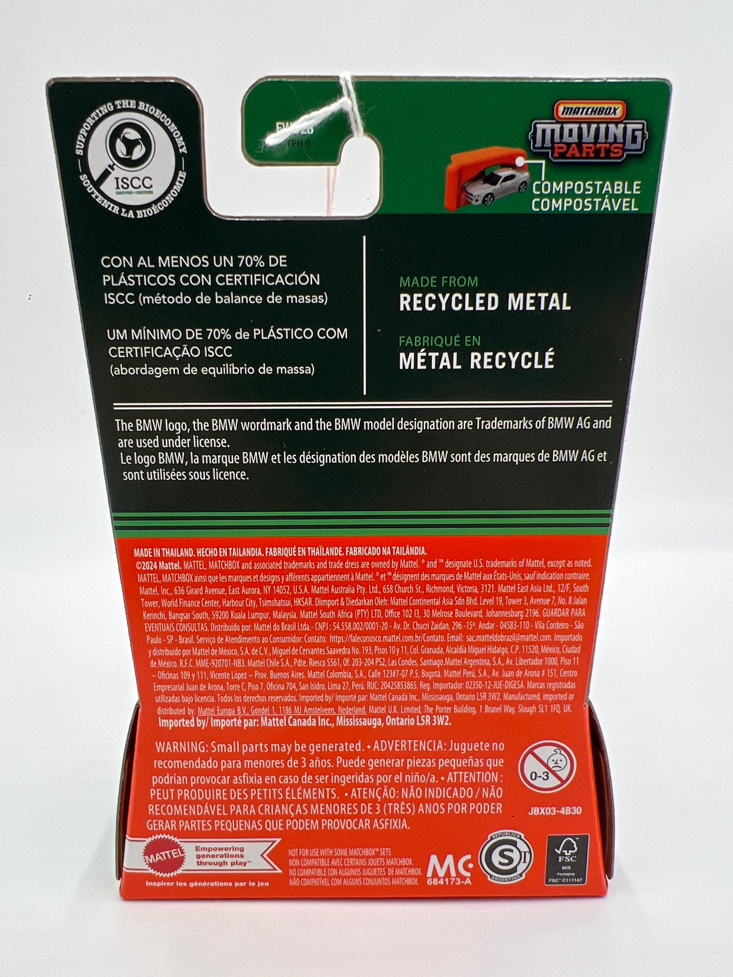 2025 Matchbox Moving Parts Super Chase #2 1973 BMW CSL 3.0 Black