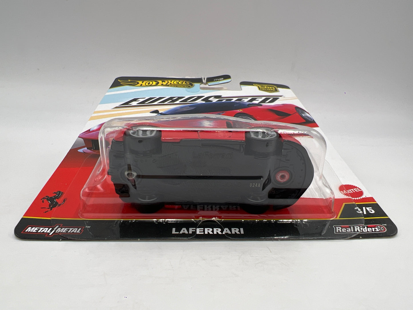 2025 Hot Wheels Car Culture Premium Euro Speed #3 LaFerrari Red 258C