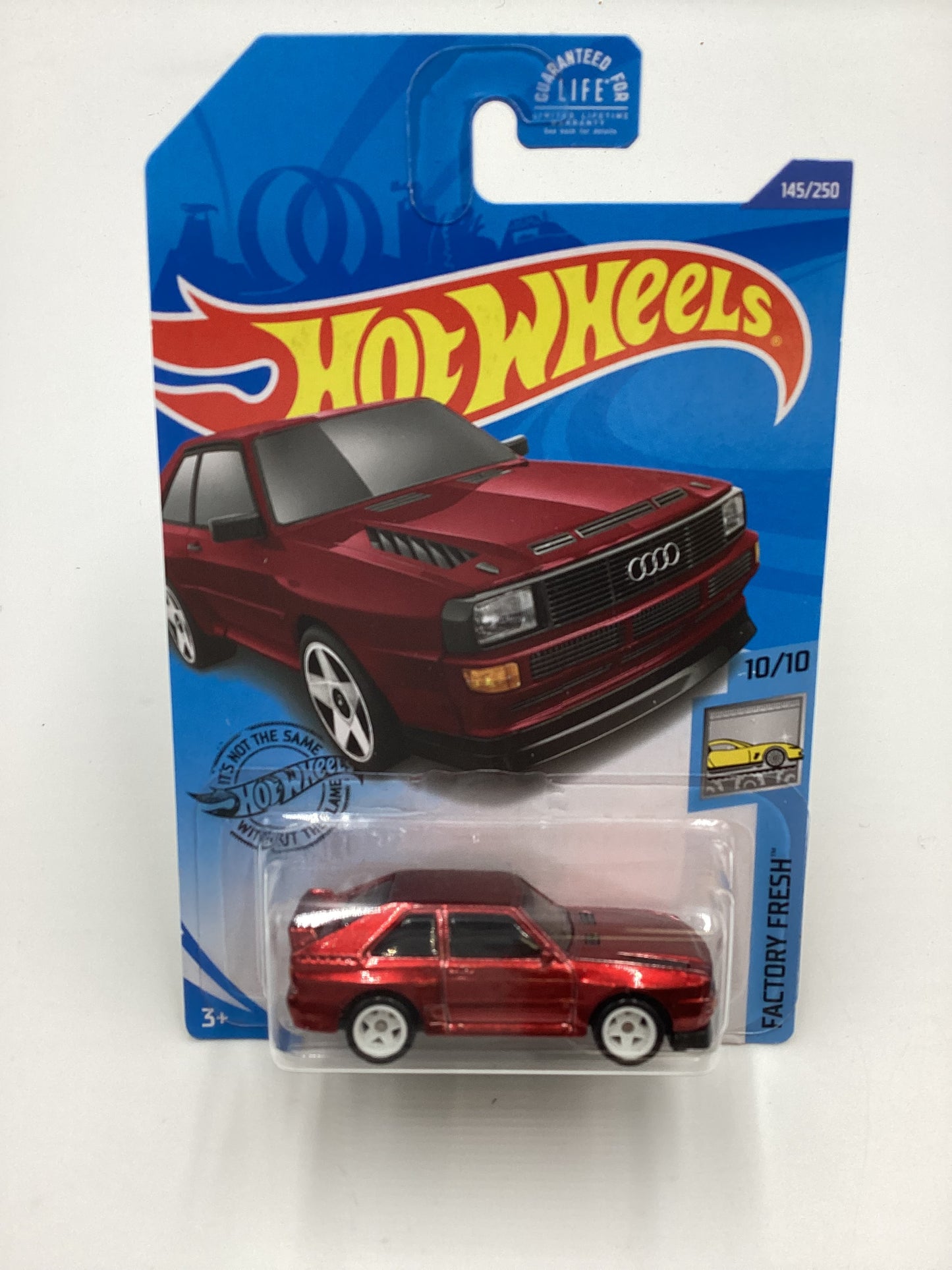 2020 Hot wheels Super treasure hunt #145 84 Audi Sport Quattro Red W/ Protector