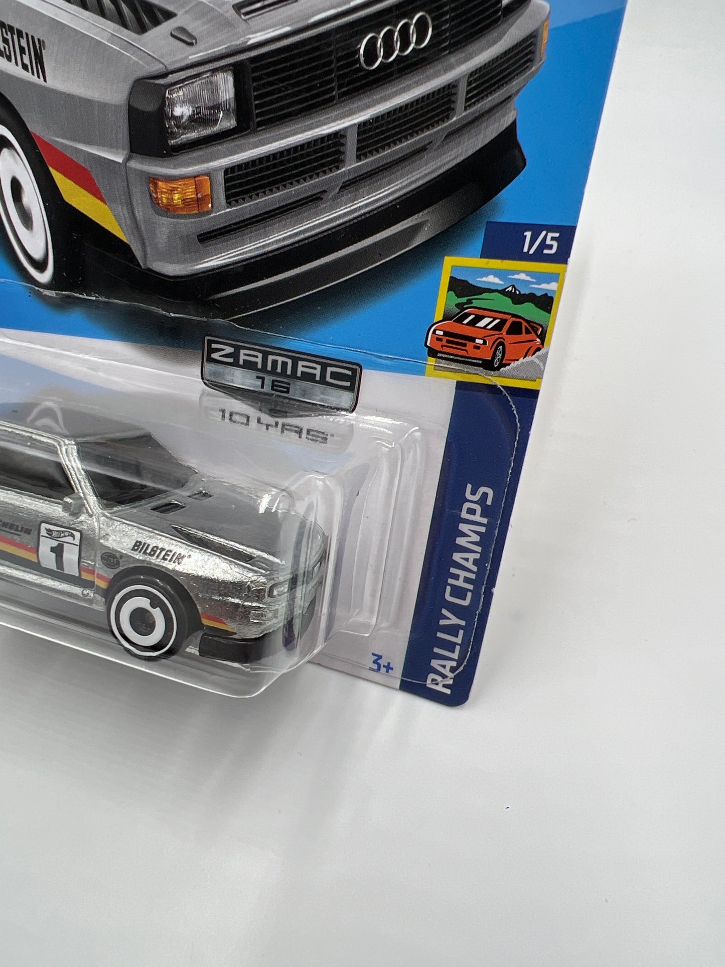2022 Hot Wheels Walmart Exclusive Zamac 16 #180 84 Audi Sport Quattro 149C