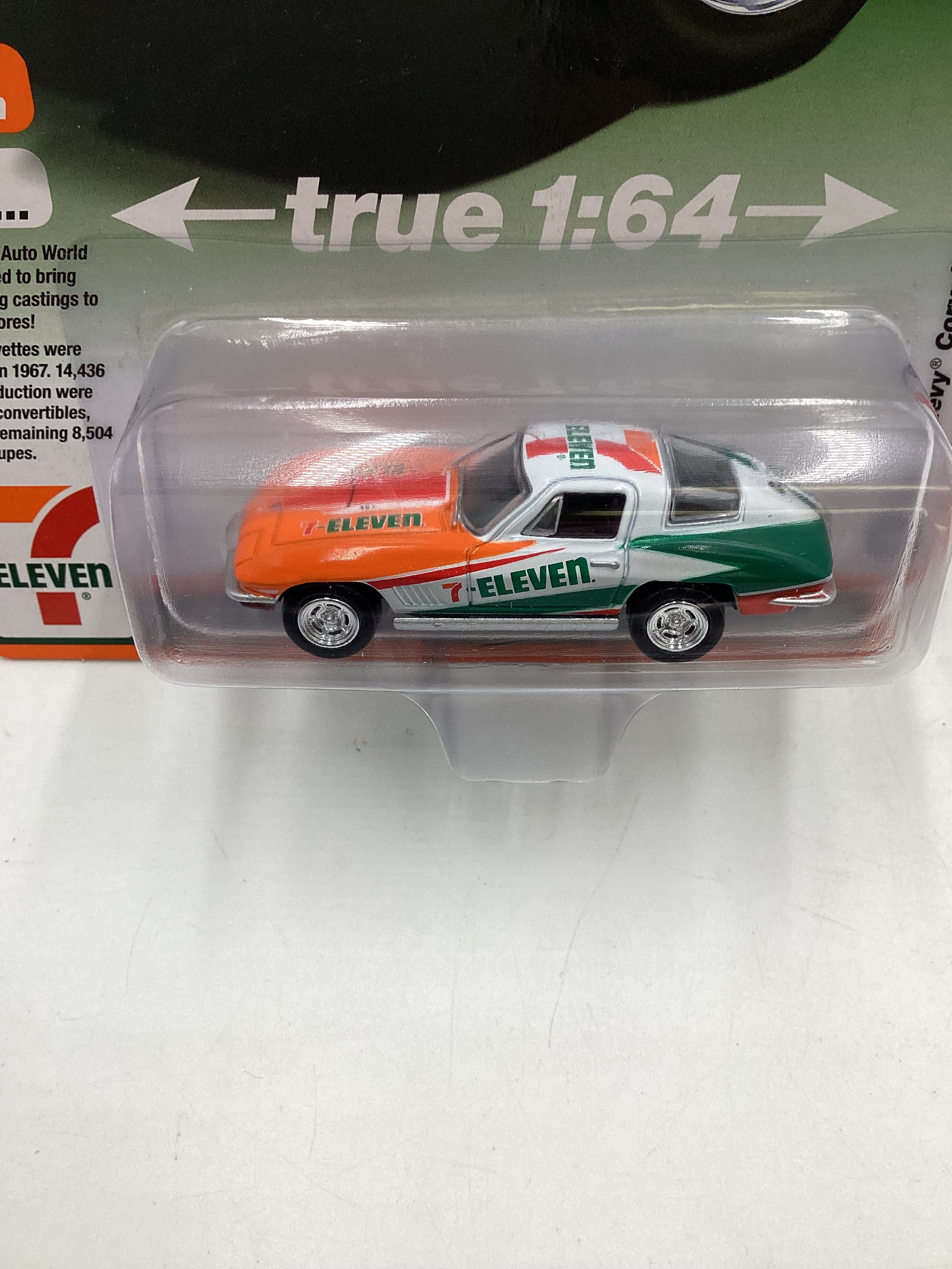 Auto world 7-Eleven 7-11 1967 Chevy Corvette 181A – carolinasdiecast