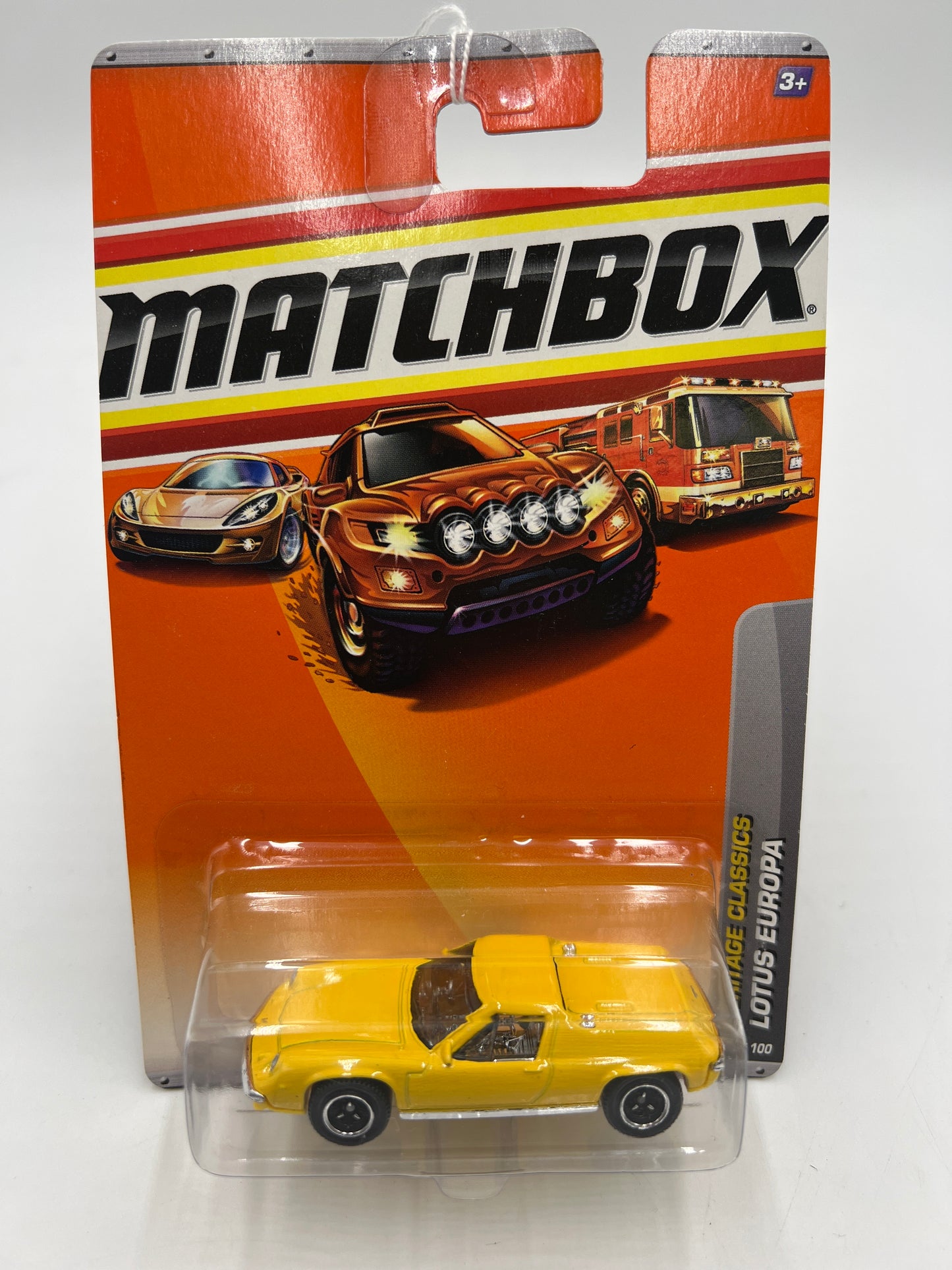 Matchbox 2010 Heritage Classics Lotus Europa Yellow #21